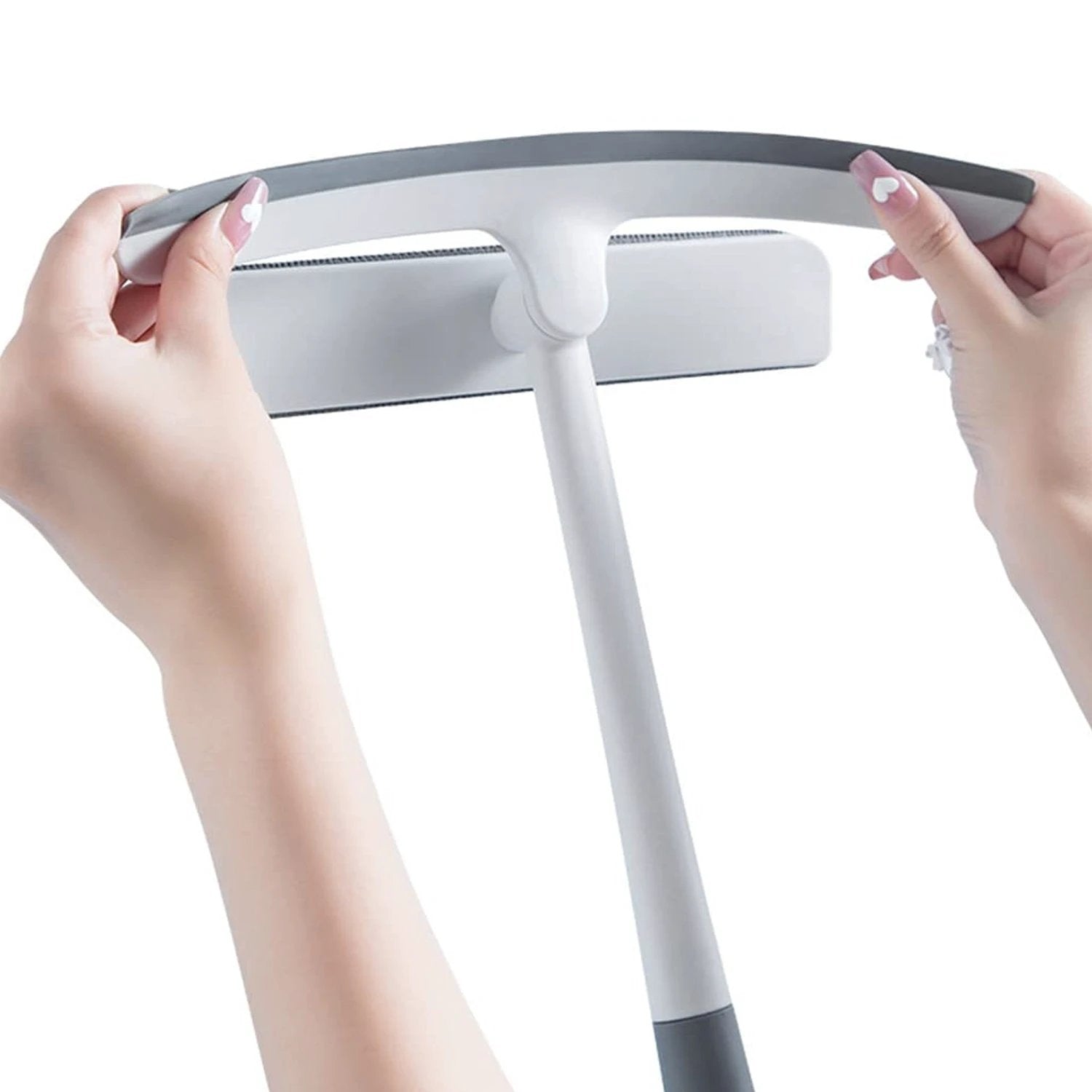 2-in-1 Window Glass Cleaning Wiper With Microfiber Pad by Wukusy