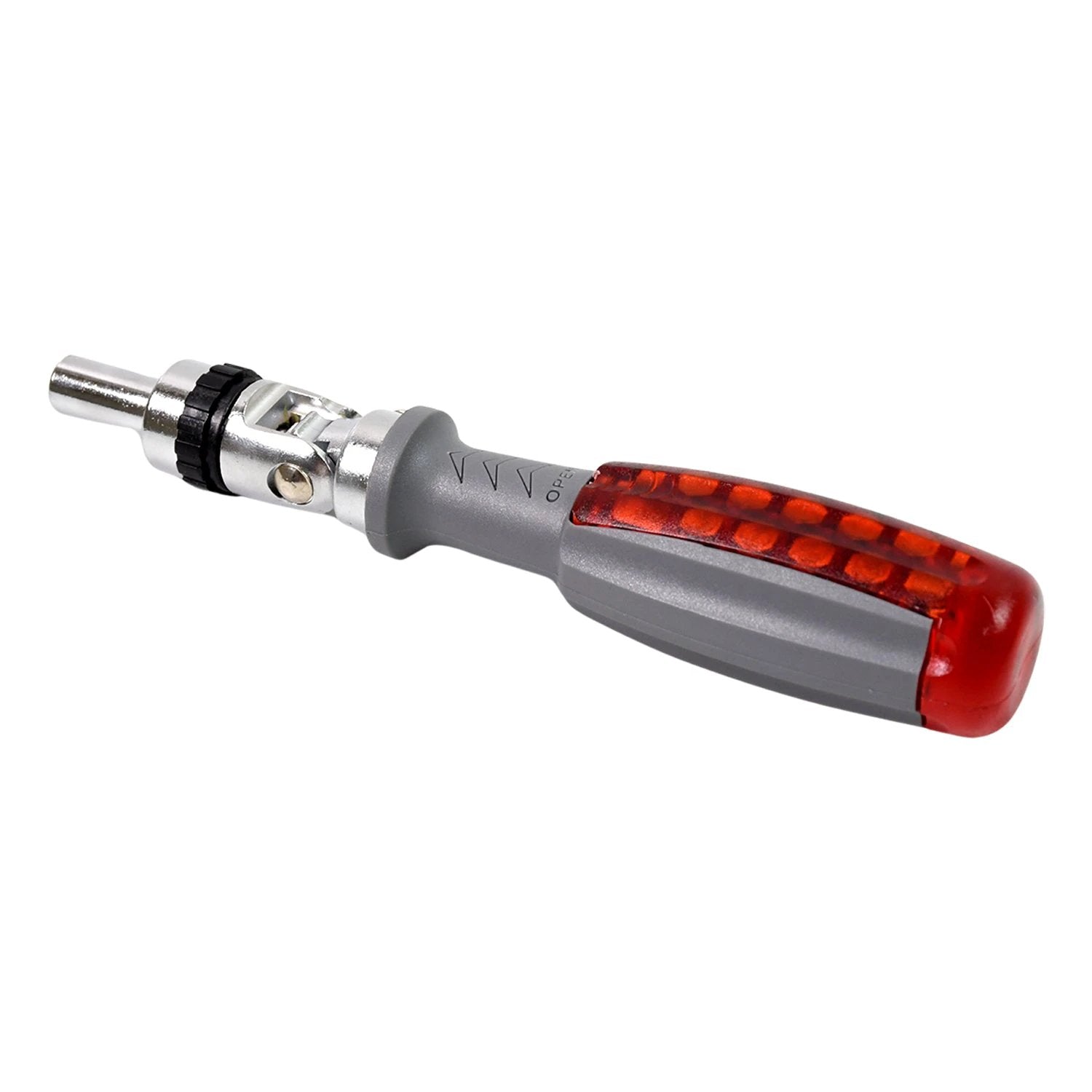 Multi Bits Ratchet Screwdriver Set Adjustable Angle Two-way Ratcheting Screwdriver (1 Set) - 69KART