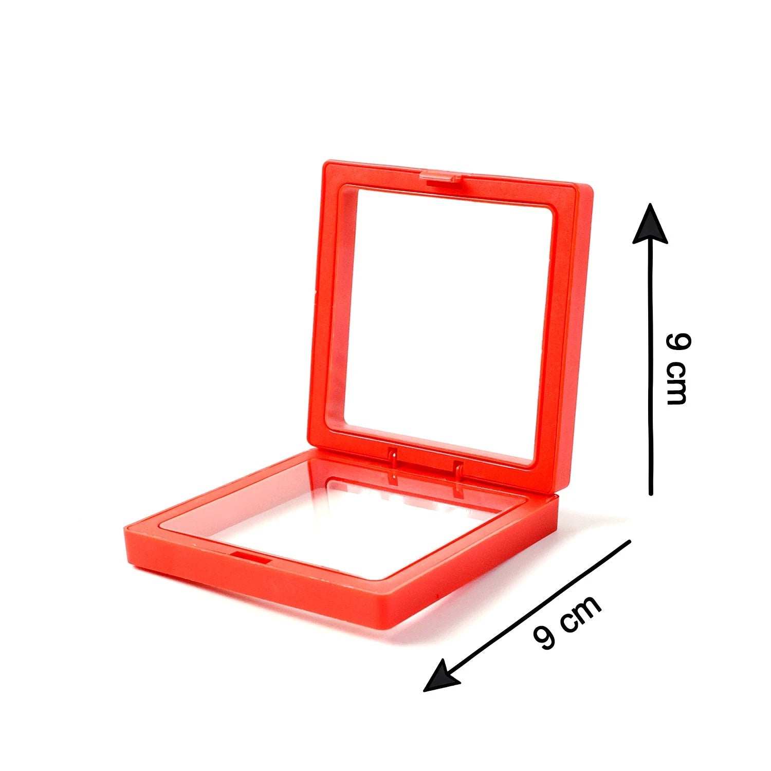 Transparent Jewellery Display Box (9x9 Cm  1 Pc) - 69kart