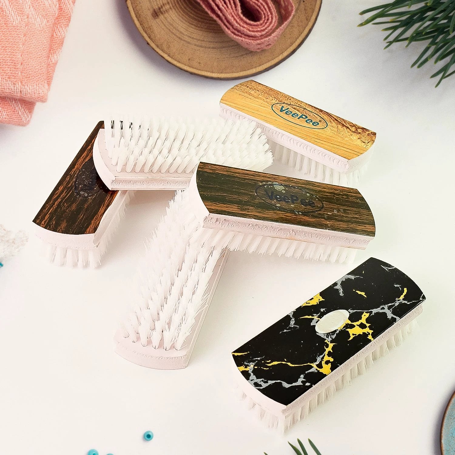 Veepee Heavy-duty Cloth Washing Brush Set 6 Pcs - 69KART