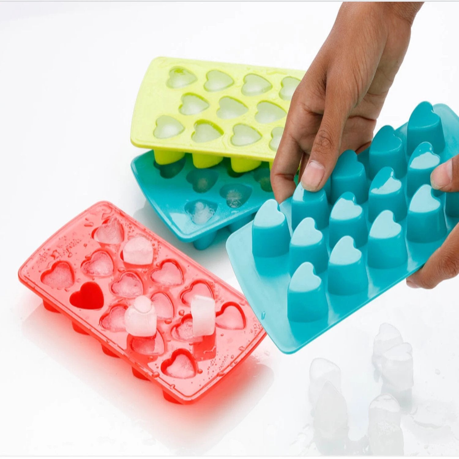 1133 Heart Shape Ice Cube Tray by Wukusy