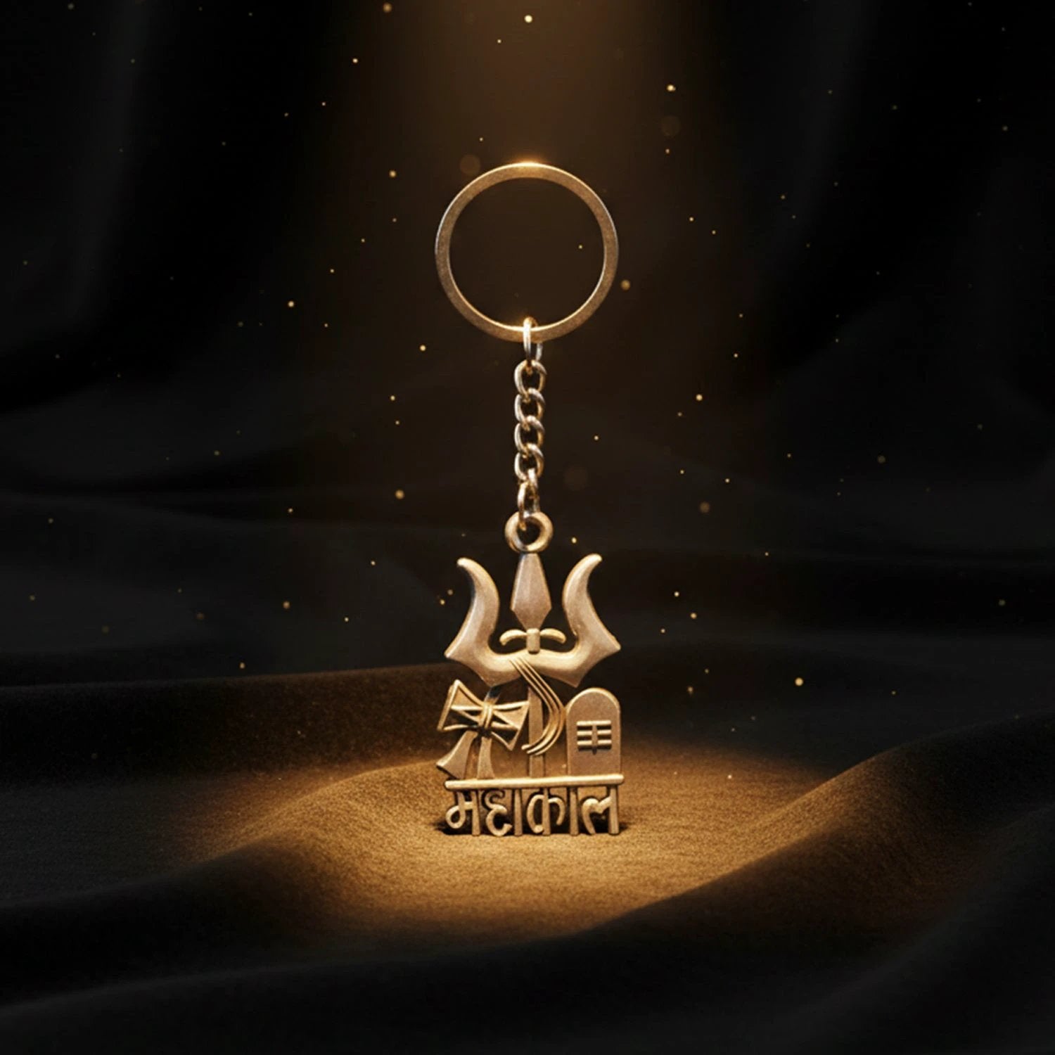 Premium Metal Mahakal Keychain (1 Pc) by Wukusy