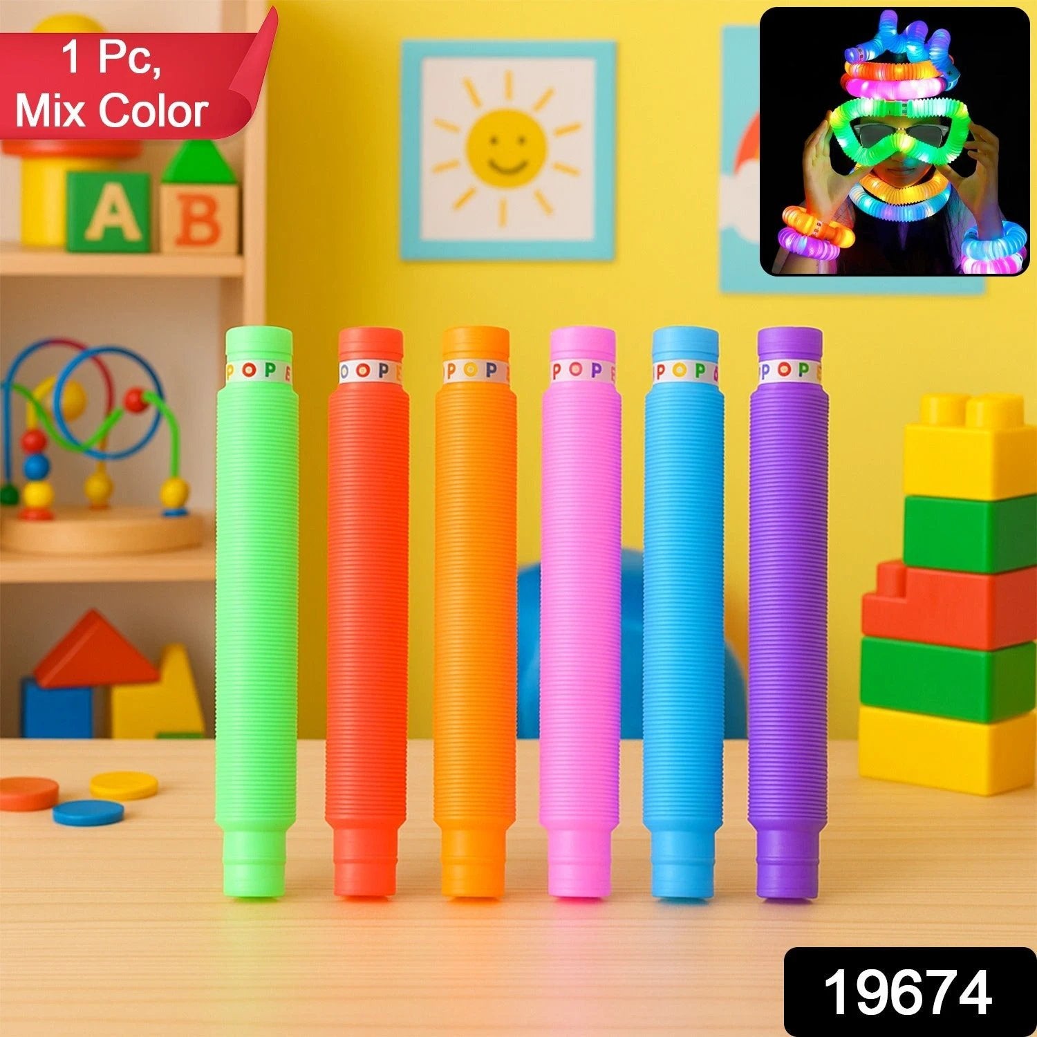 Led Glow Pop Tube - 69KART