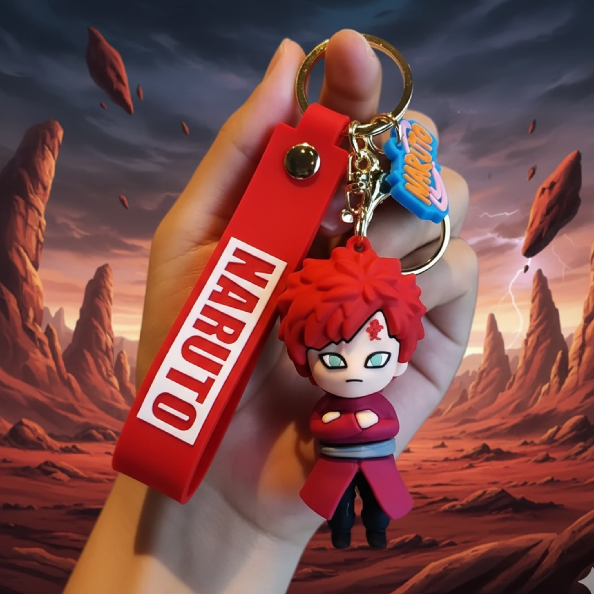 Naruto Keychain  | Sasuke | Kakashi | Itachi | Gaara– All Characters