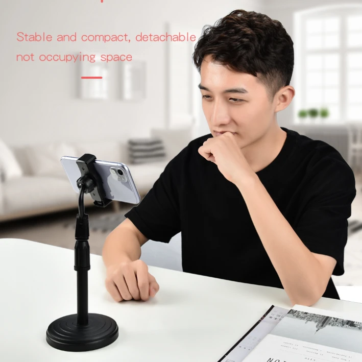 1426 Mobile Stand For Table Height Adjustable Phone Stand Desktop Mobile Phone Holder by Wukusy