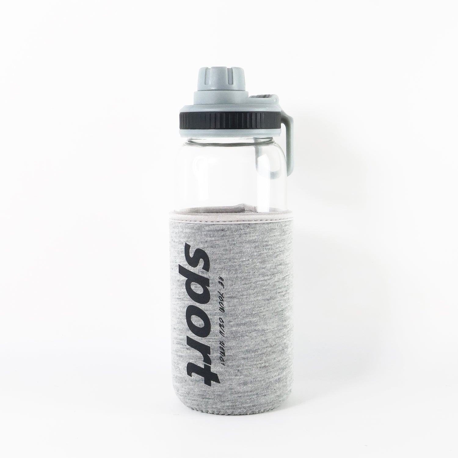 Sports Water Bottle With Protective Sleeve 700ml