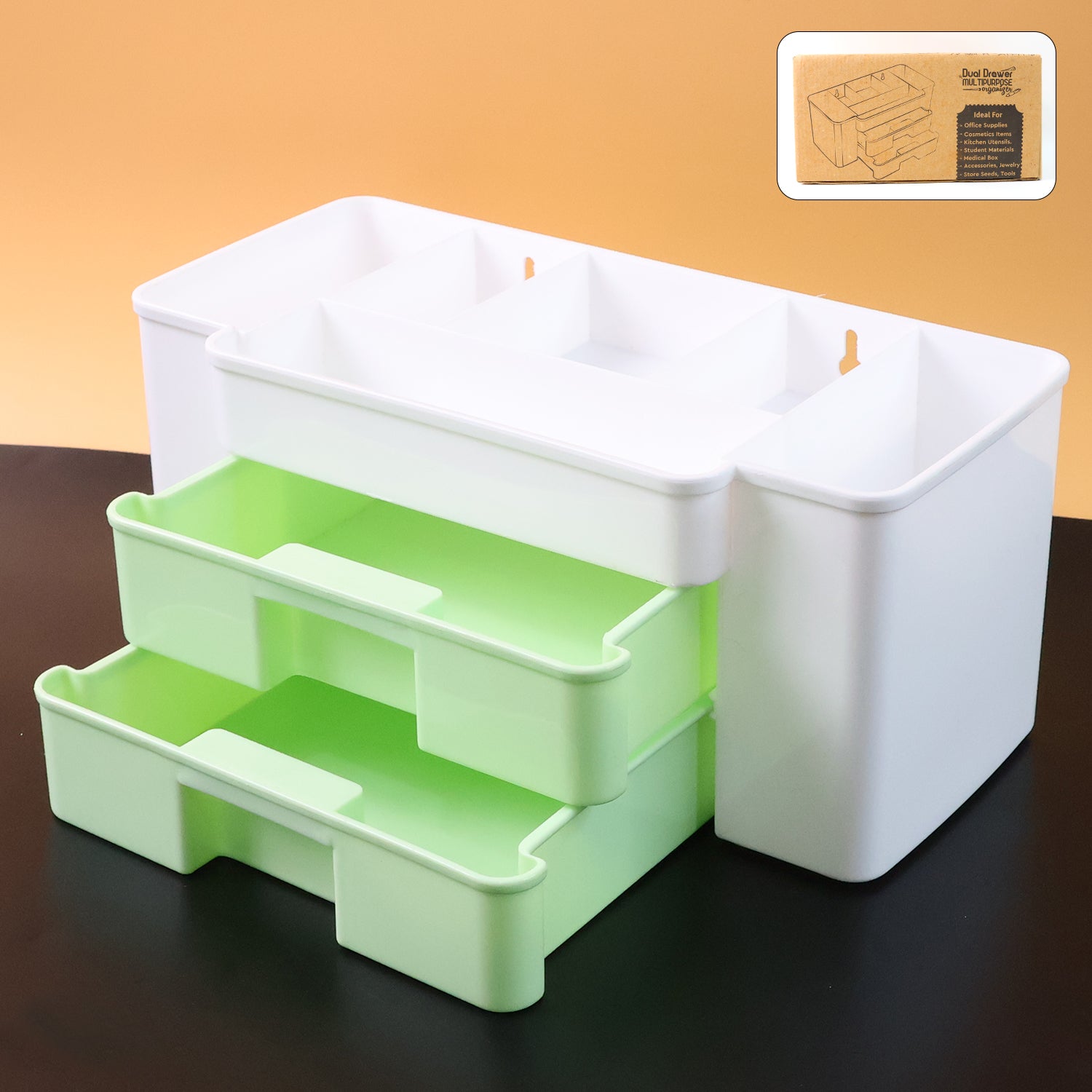 Storage Organizer 2-layer Desktop 1 Pc