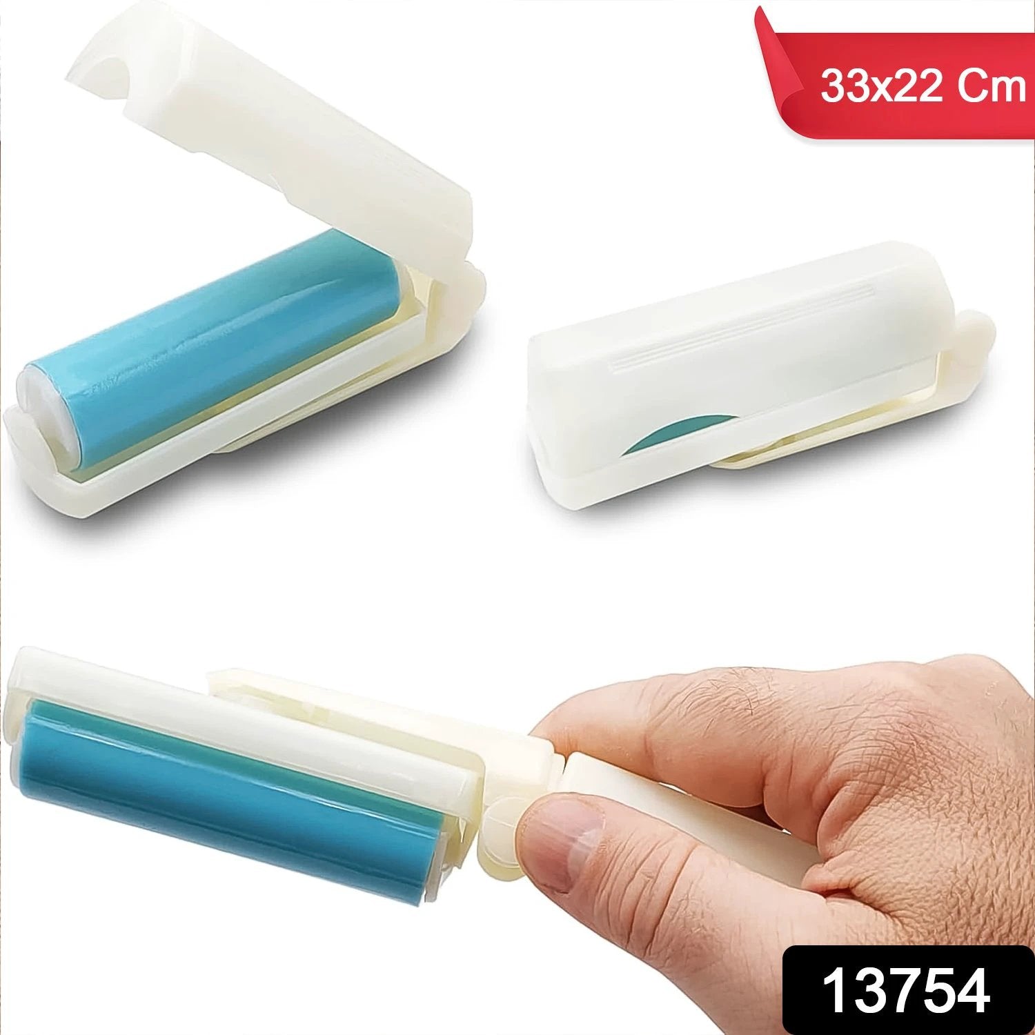 Magic Reusable Lint Roller – Washable Pet Hair & Dust Remover (Portable) - 69kart
