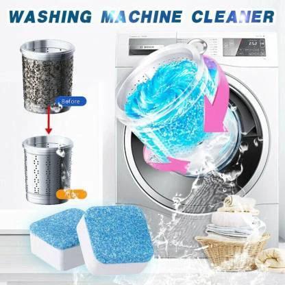 1402 Washing Machine Stain Tank Cleaner Deep Cleaning Detergent Tablet ( 1pc ) by Wukusy