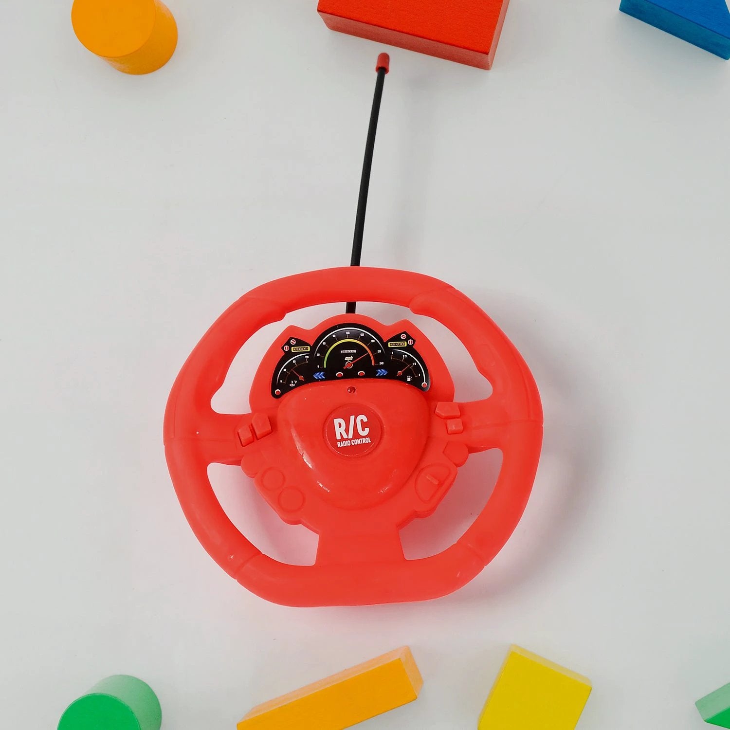 17927 Plastic Remote Control Car Remote Control Racing Car With Two Function Backward And Forward. Handle Design Remote. Best Birthday Gift Birthday Return Gift With Rechargeable Battery For Car - 69kart