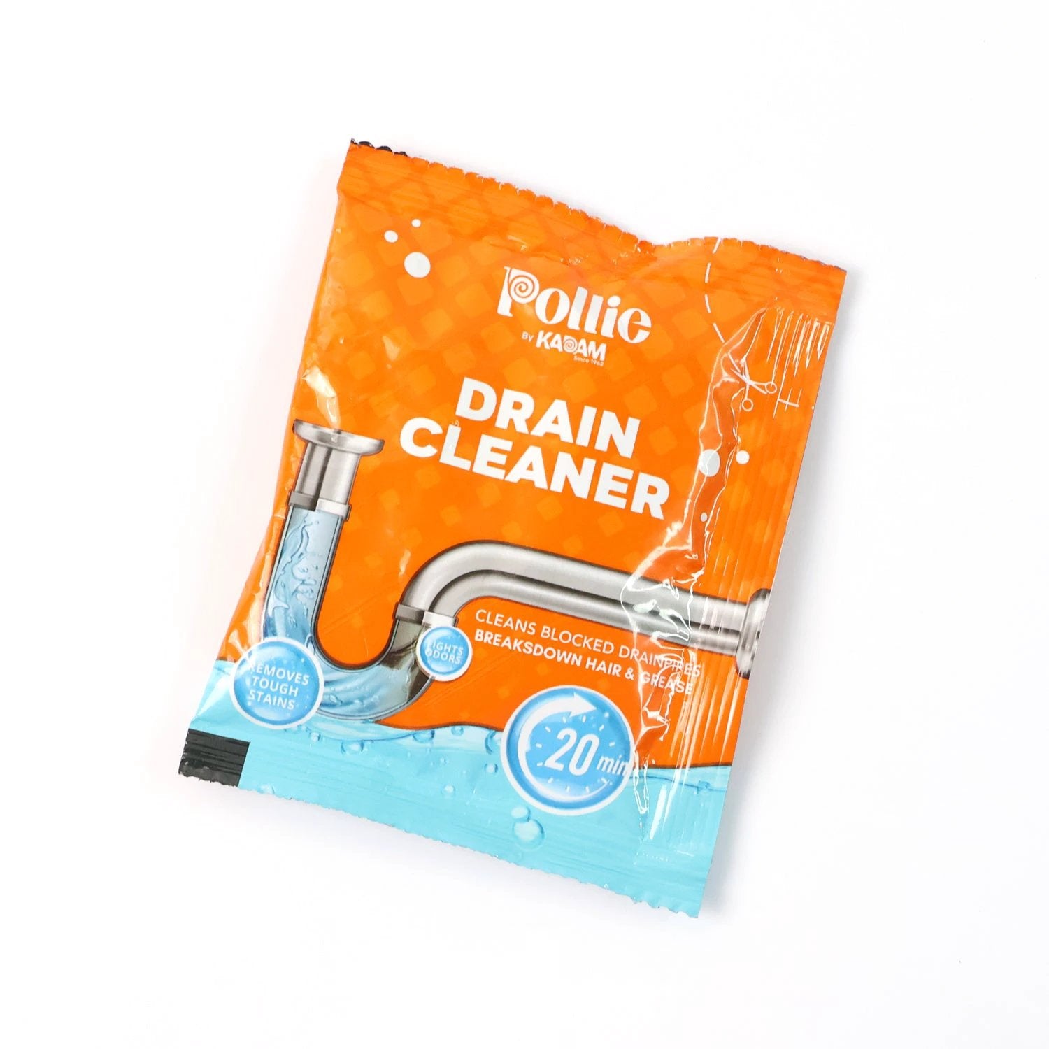 Pollic Kadam Powerful Drain Cleaner Sachet (50 Gm) by Wukusy