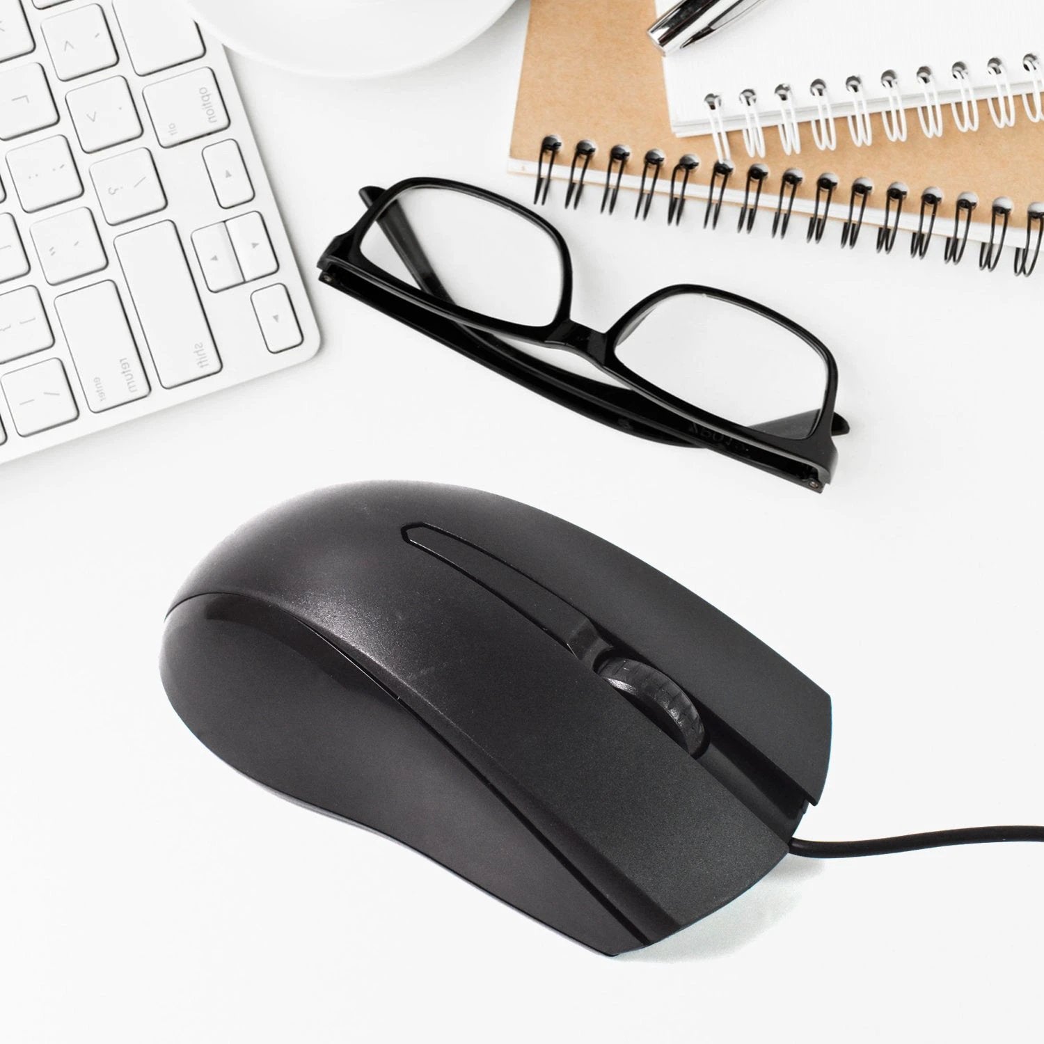 Computer  Laptop Wired Optical Mouse X2 (1 Pc) - 69KART