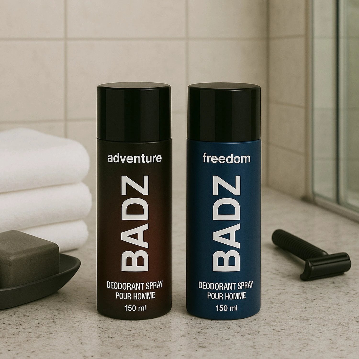 Mens Deodorant Body Spray 150ml (Adventure  Freedom Variant  1 Pc Random Mix) - 69KART