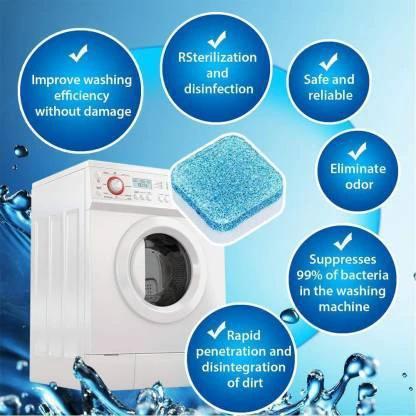 1402 Washing Machine Stain Tank Cleaner Deep Cleaning Detergent Tablet ( 1pc ) by Wukusy