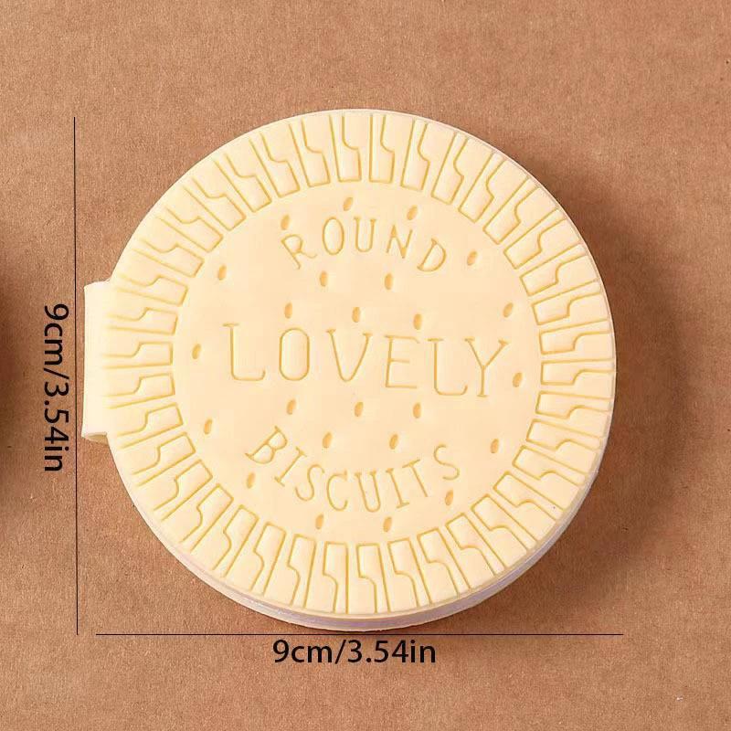 4145 Round Biscuits Diary Notebooks Original Biscuits Smell Writing Practice Book Early Learning Copybook Premium Biscuits Book ( 1pc Book ) by Wukusy