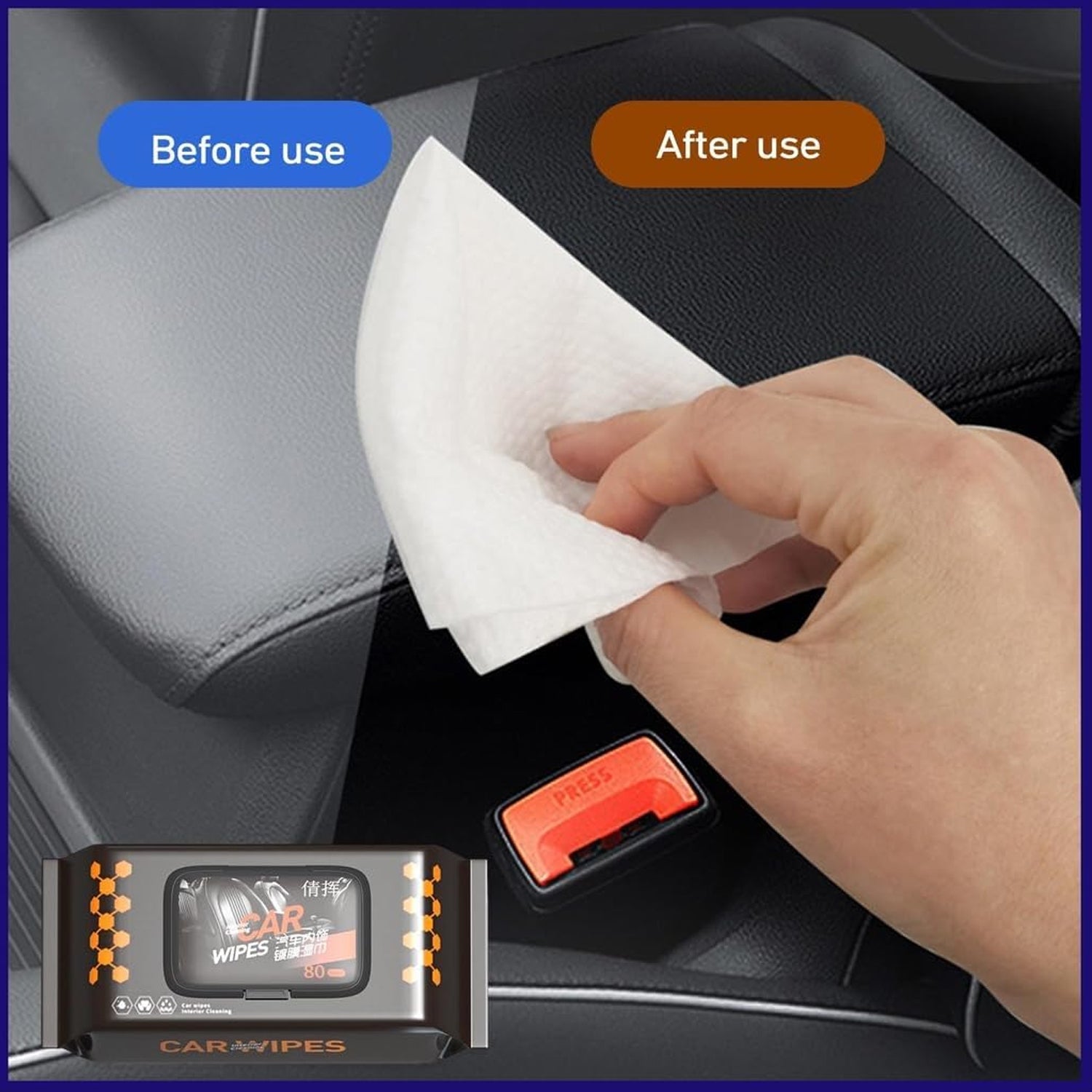 Car Scratch Remover Tissue (80 Pcs Set)