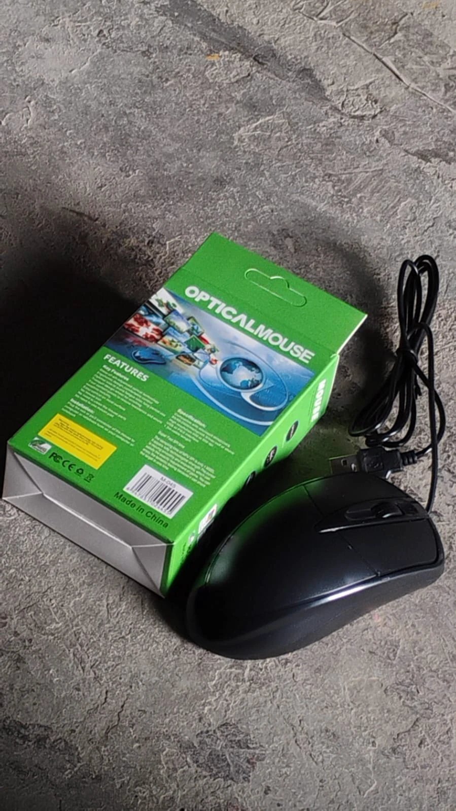 Computer  Laptop Wired Optical Mouse M- 045 (1 Pc) - 69KART