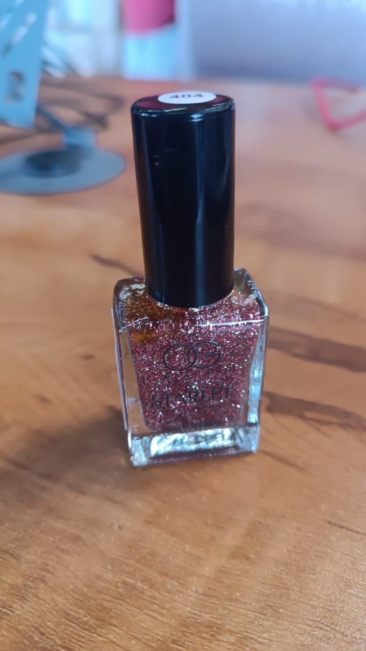 Og Beauty Metallic Rose Starlet Glitter Nail Paint (10 Ml  1 Pc) - 69KART