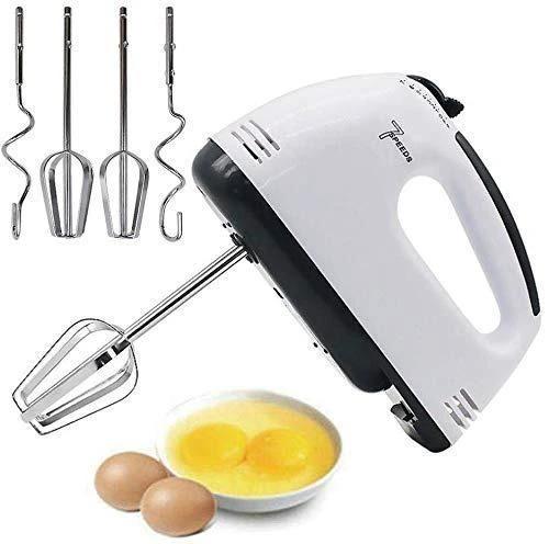2143 Compact Hand Electric Mixerblender For Whippingmixing With Attachments by Wukusy