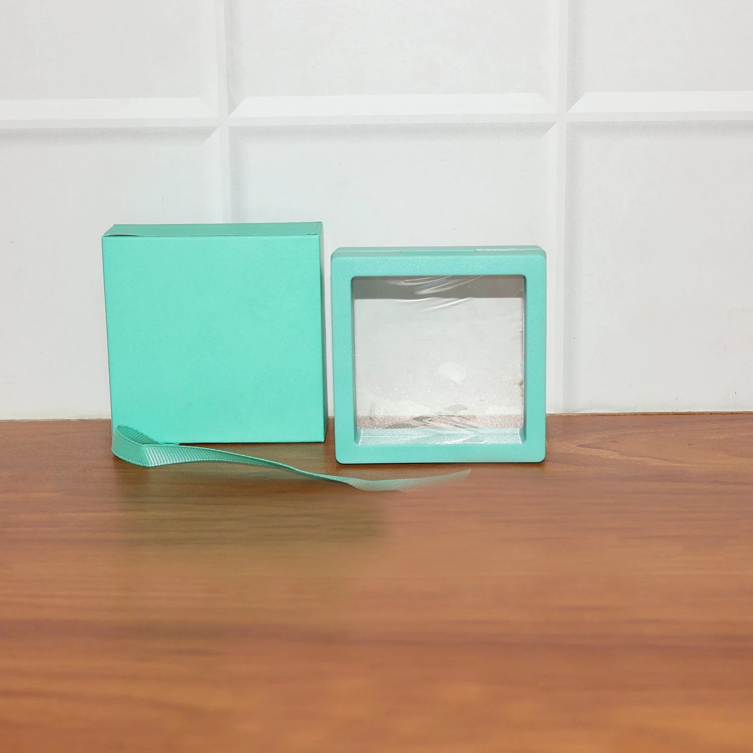Transparent Jewellery Display Box (7x7 Cm  1 Pc) - 69kart