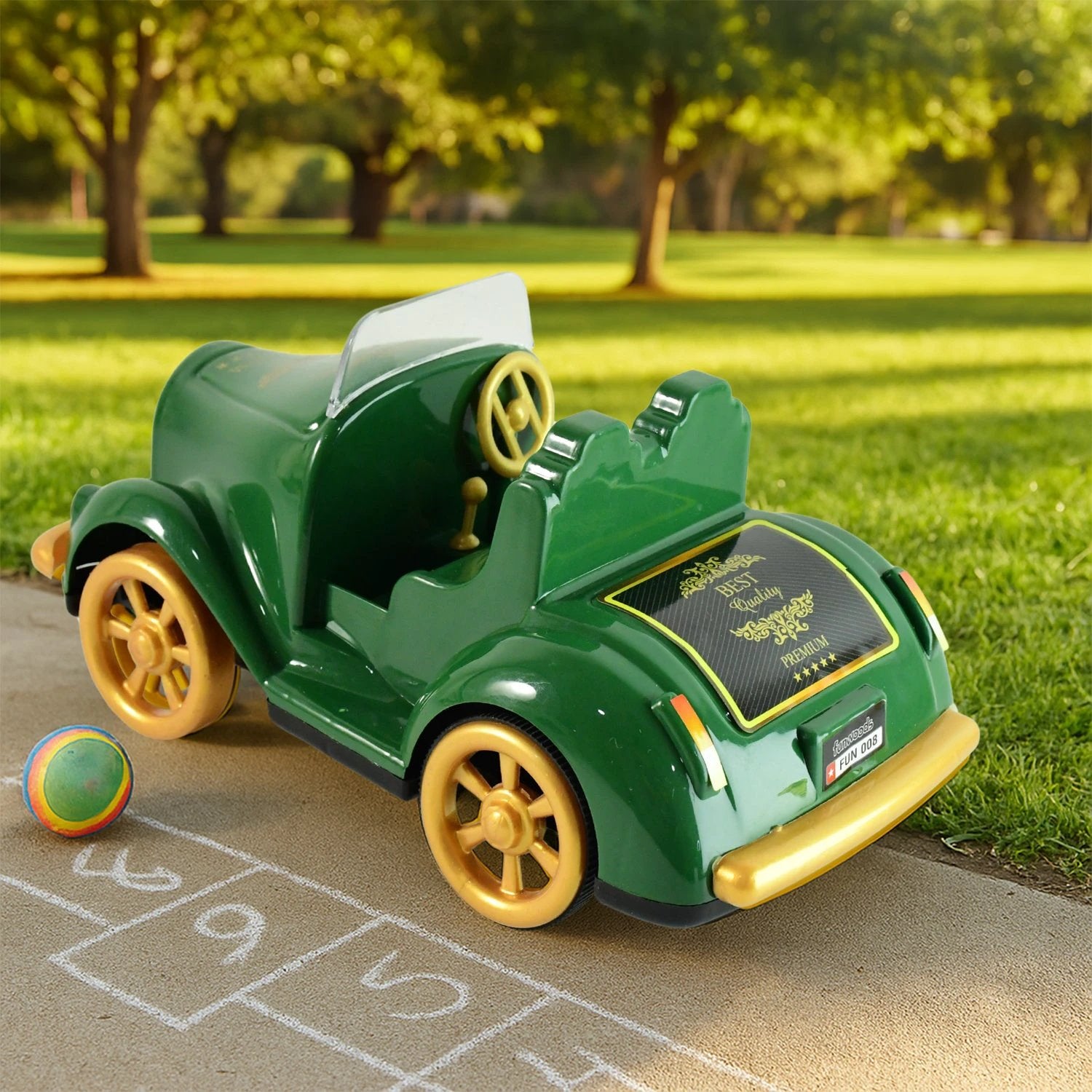 Funwoods Friction-powered Vintage Car Toy - (1 Pc) - 69kart