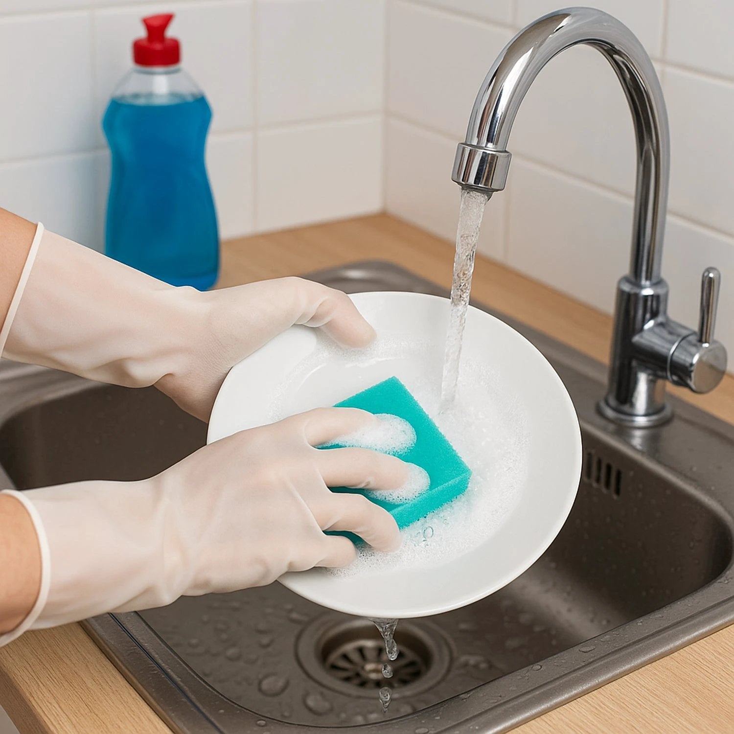 Kids Household Dishwashing  Cleaning Gloves - (2 Pc  Set) - 69kart