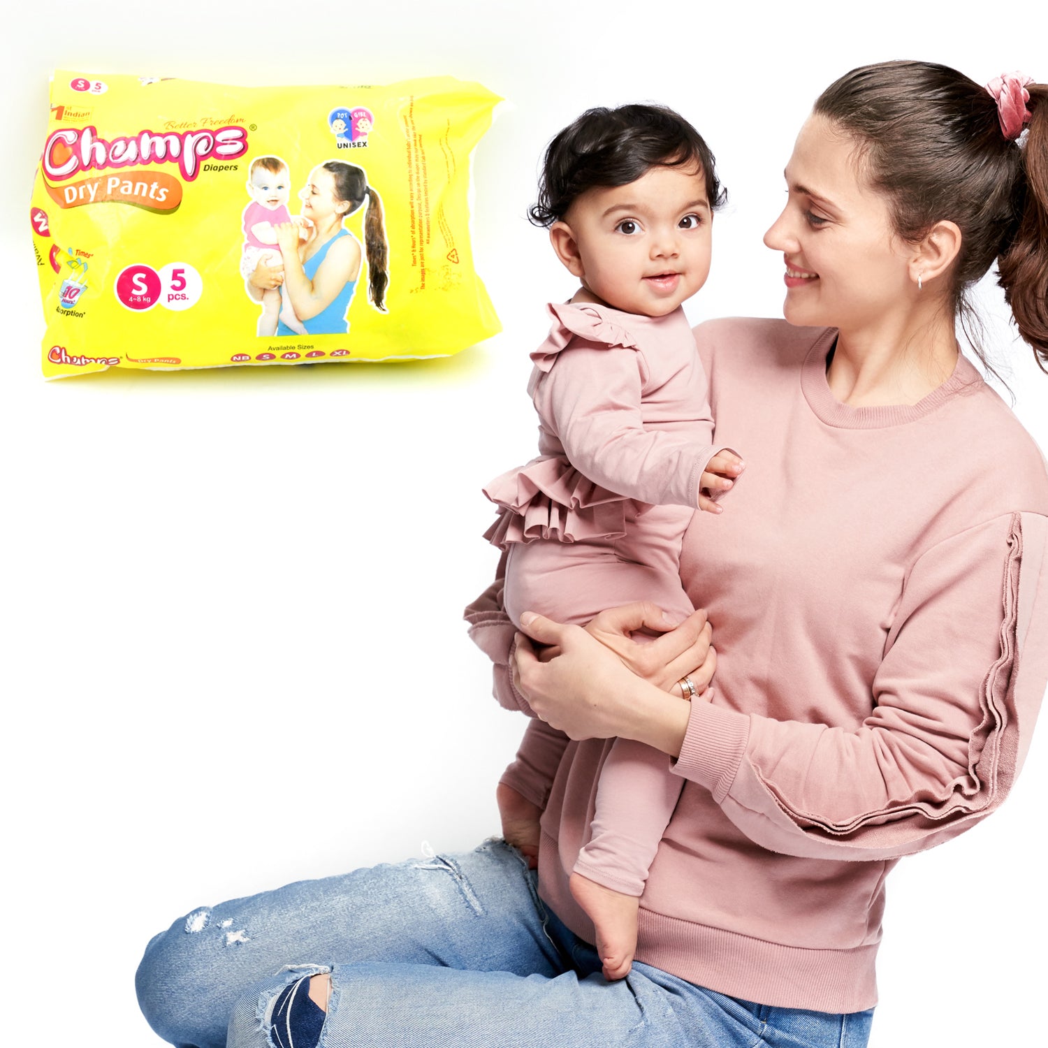Small Champs Dry Pants Style Diaper S5 Pcs
