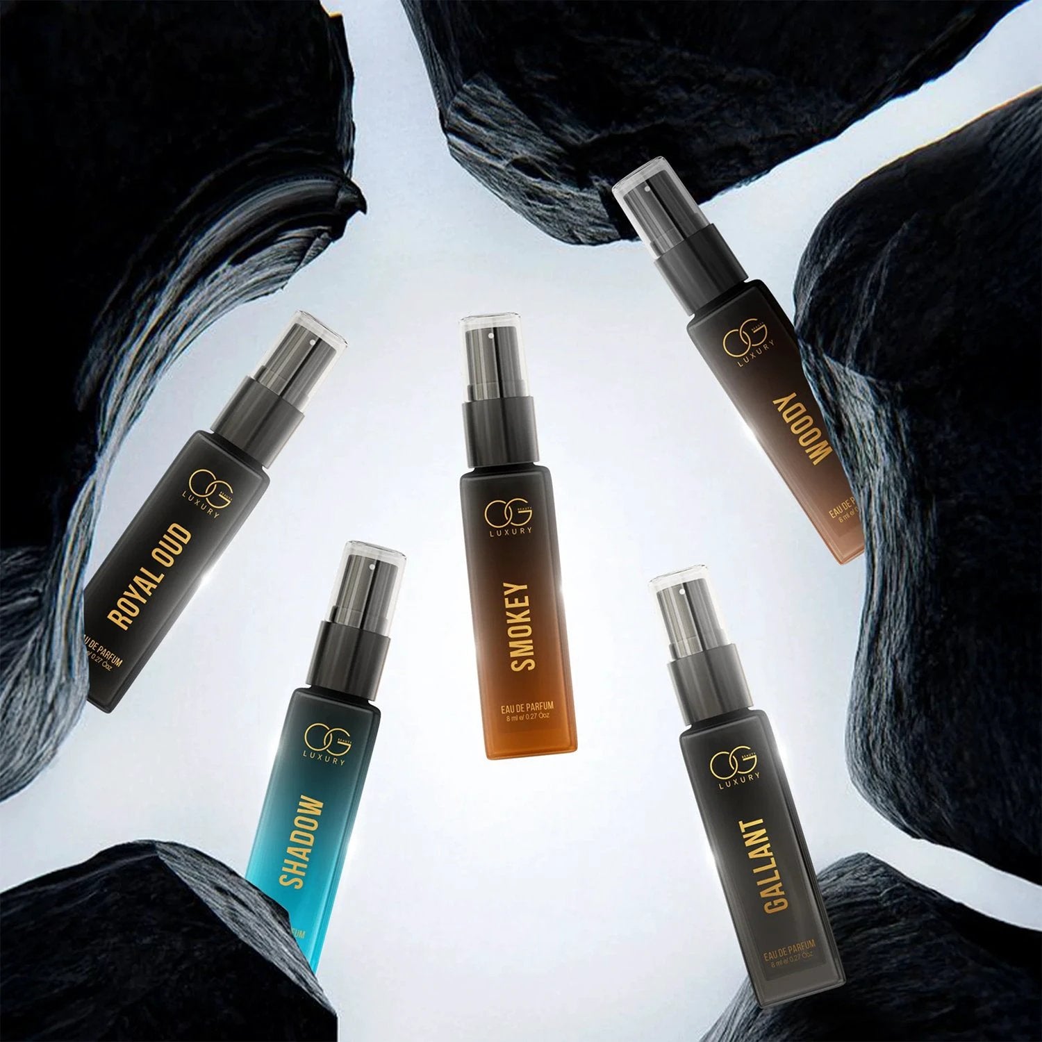 Og Beauty Luxury Perfume Combo Pack (8 Ml  5 Pc) - 69KART