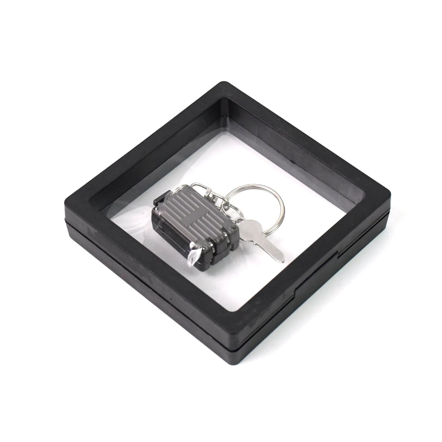 Suitcase Shape Nail Clipper Keychain With Key  3d Floating Frame Display Case (1 Set) - 69KART