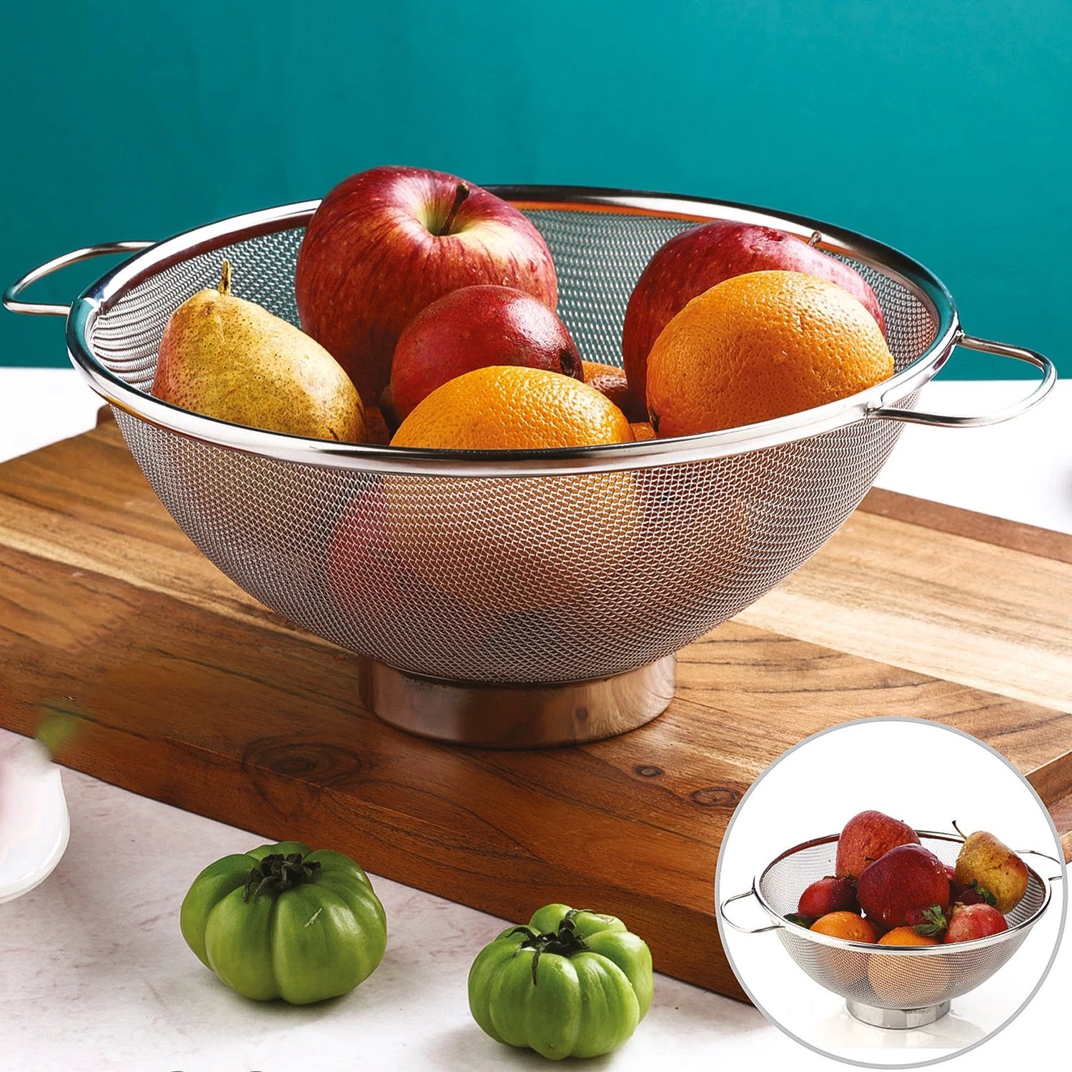 Apex Stainless Steel Mesh Colander by Wukusy