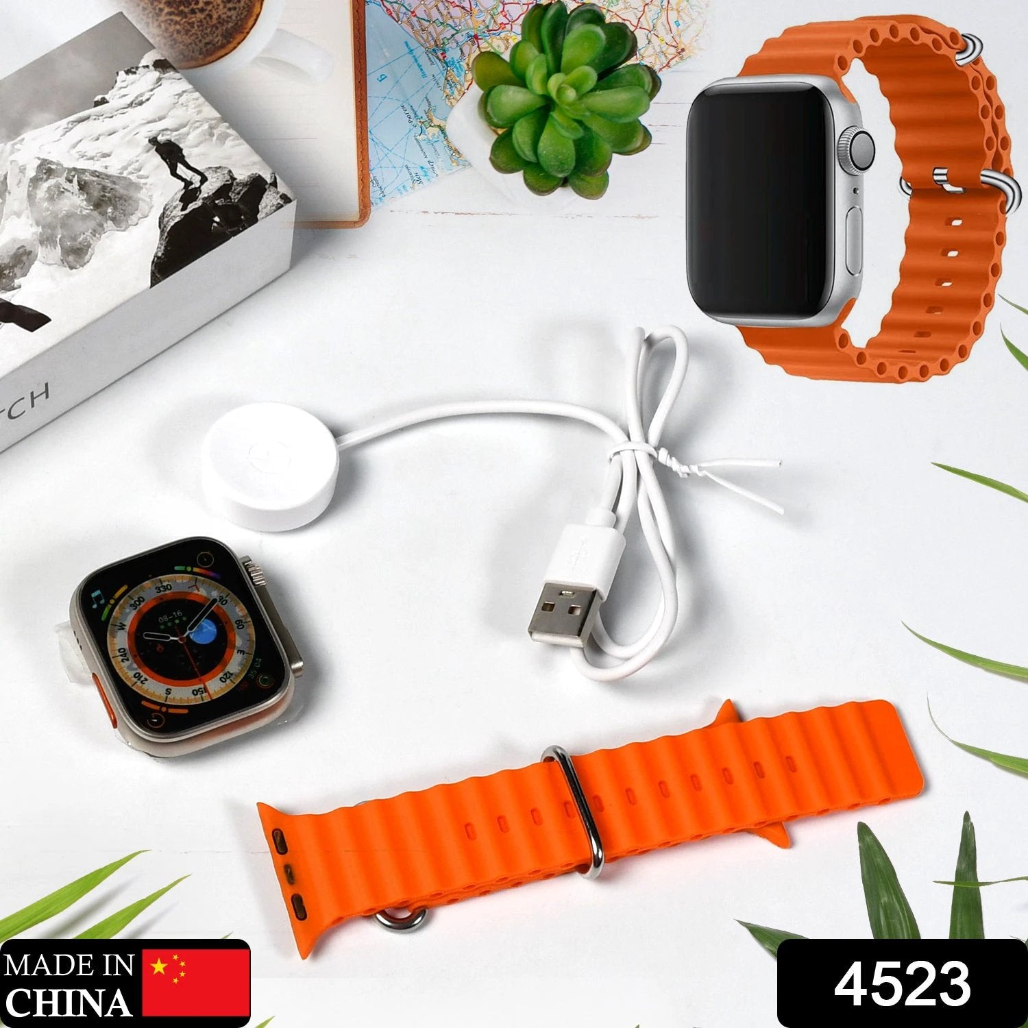 Ultra Series T800 Smart Watch for Men and Women - Sleek, Versatile, and Feature-Packed - 69KART