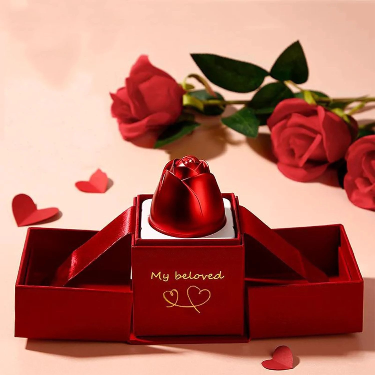 Eternal Rose Jewelry Gift Box by Wukusy