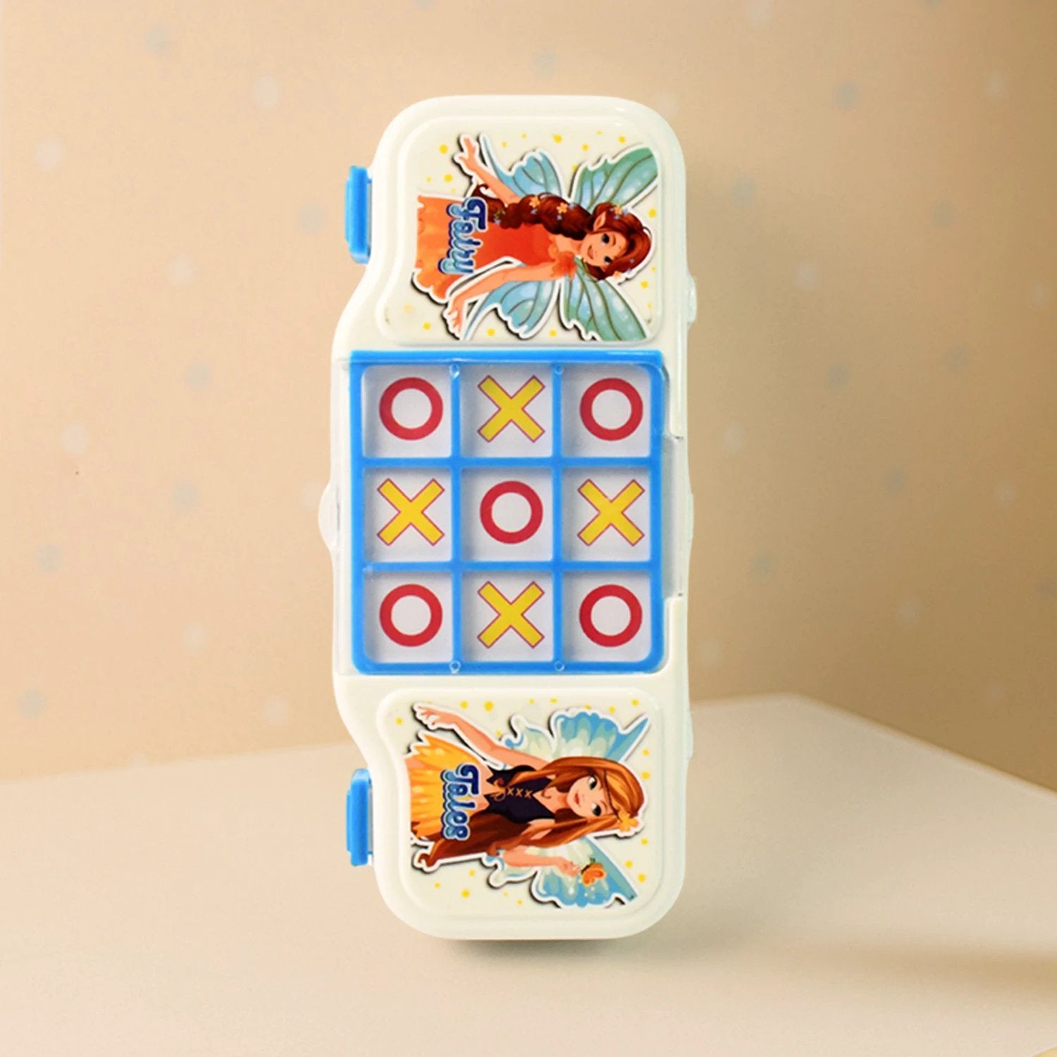 Kids Pencil Box With Built-in Tic Tac Toe Game - 69KART