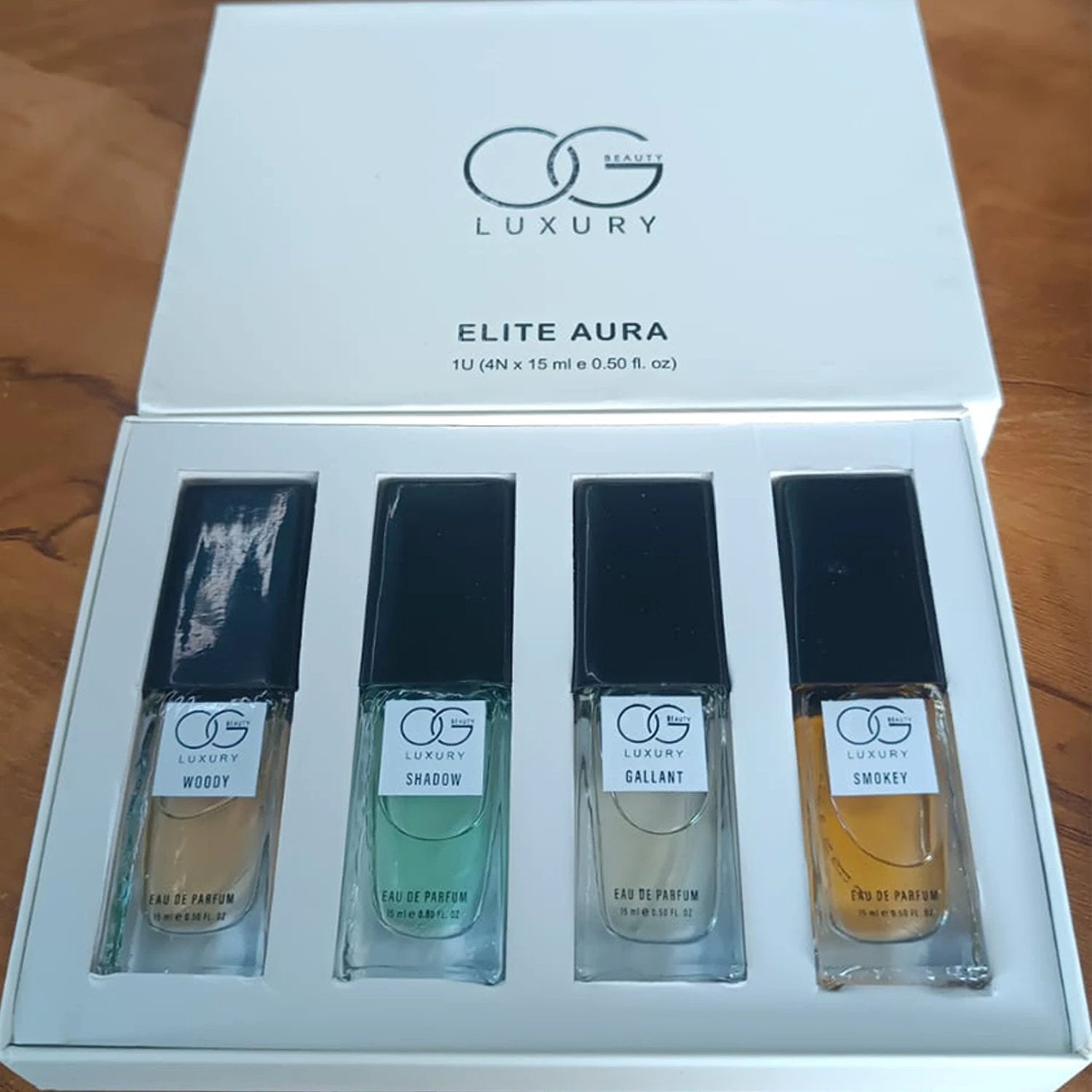 Og Luxury Perfume Gift Set Eau De Parfum Collection (15 Ml  4 Pc) - 69KART
