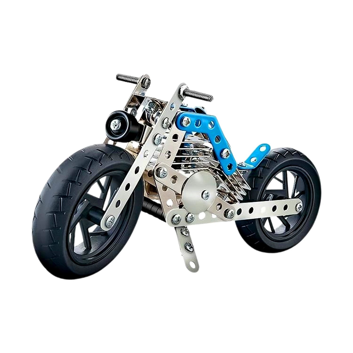 Metal Bike Construction Kit - 140 Pieces by Wukusy