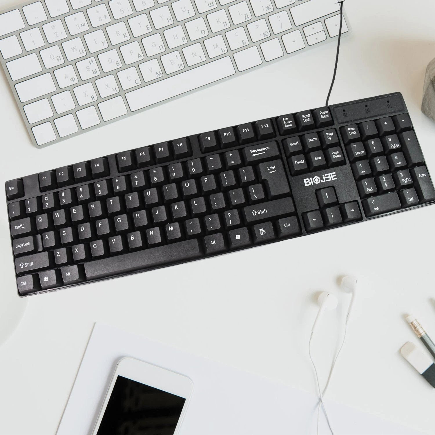 Wired Usb Keyboard 104 Keys (1 Pc) - 69KART