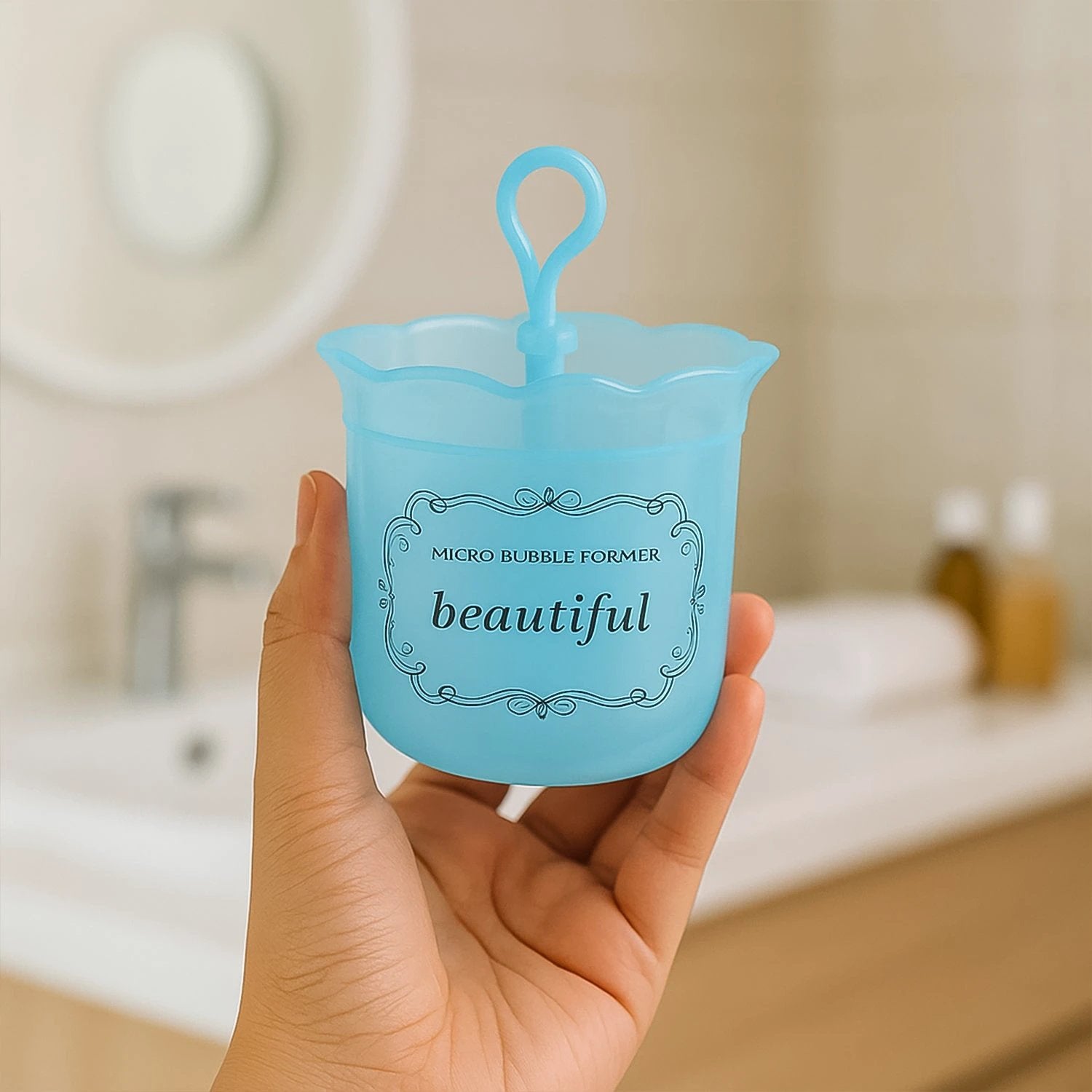 Micro Bubble Foaming Face Cleanser Cup by Wukusy