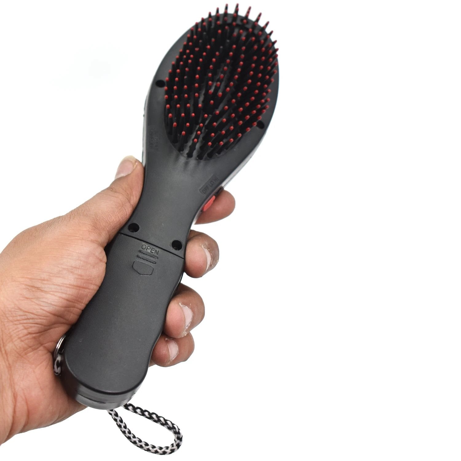 6174 Electric Vibrating Massager Comb Hair Brush Comb Massager by Wukusy