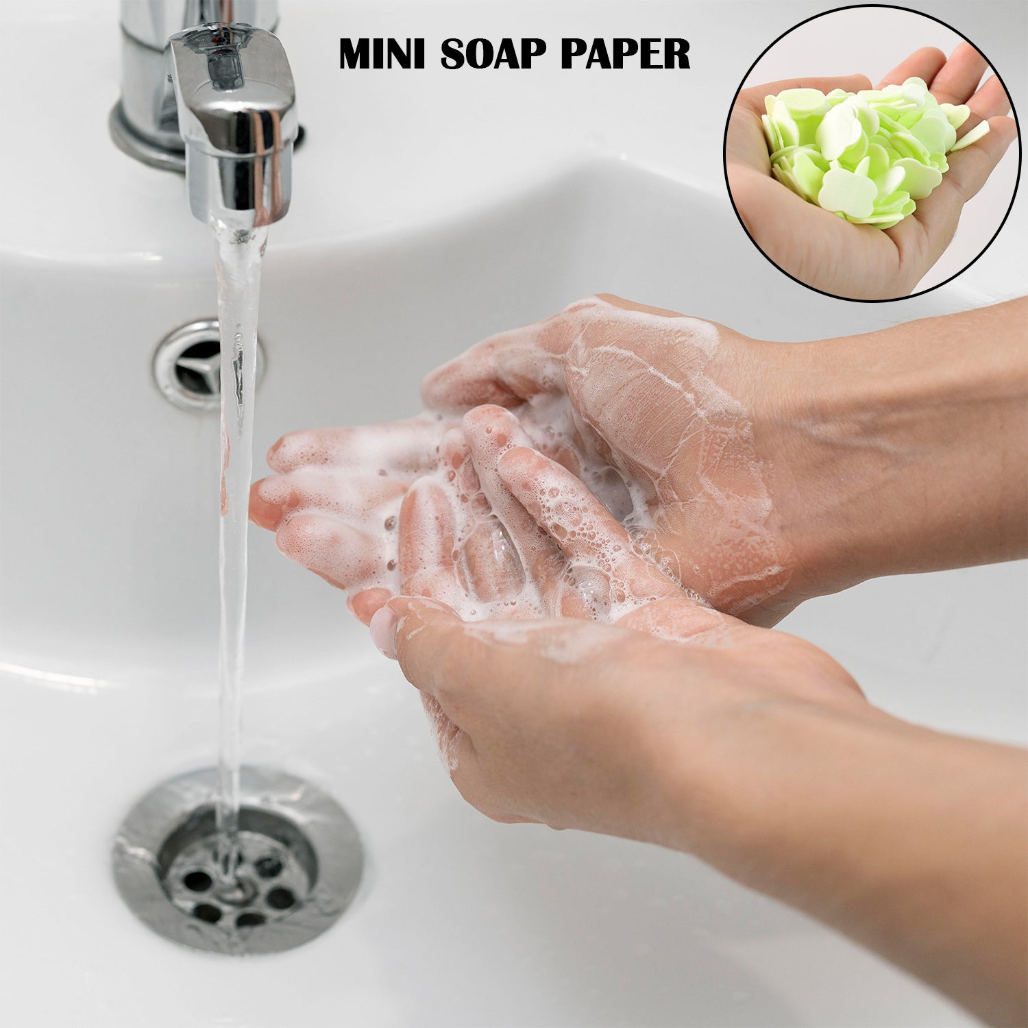 Instant Hand Paper Soap (1 Pc)