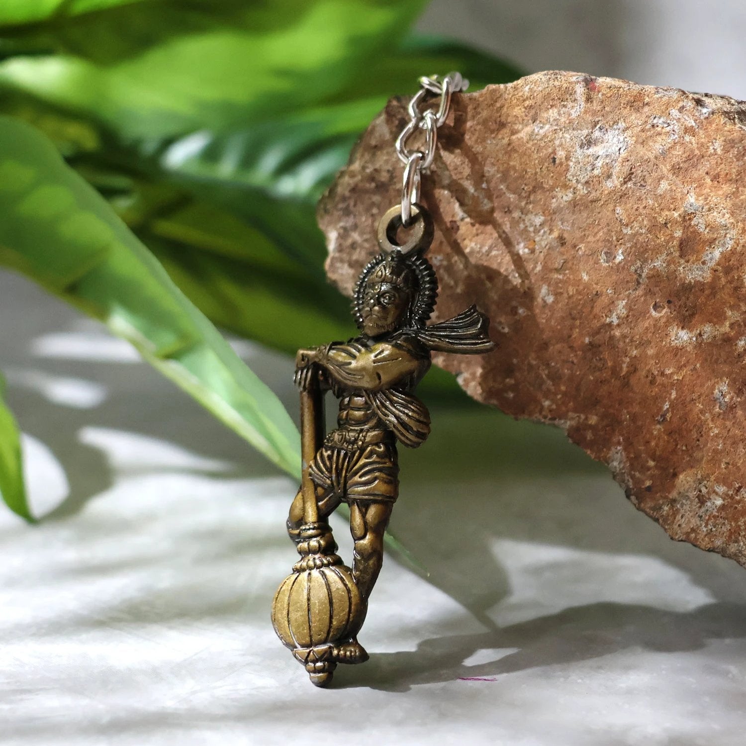 Lord Hanuman Metal Keychain by Wukusy