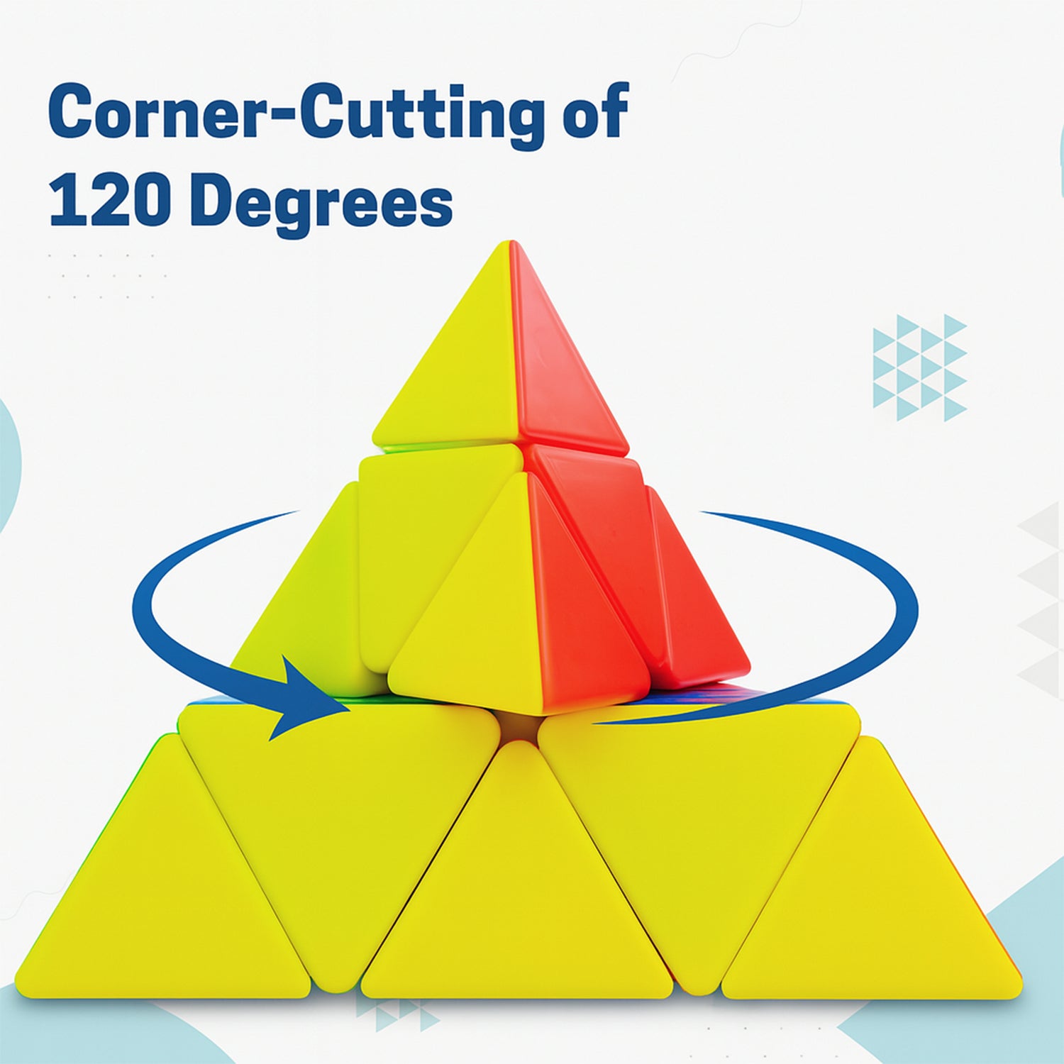 High-speed Triangle Puzzle Cube (1 Pc)