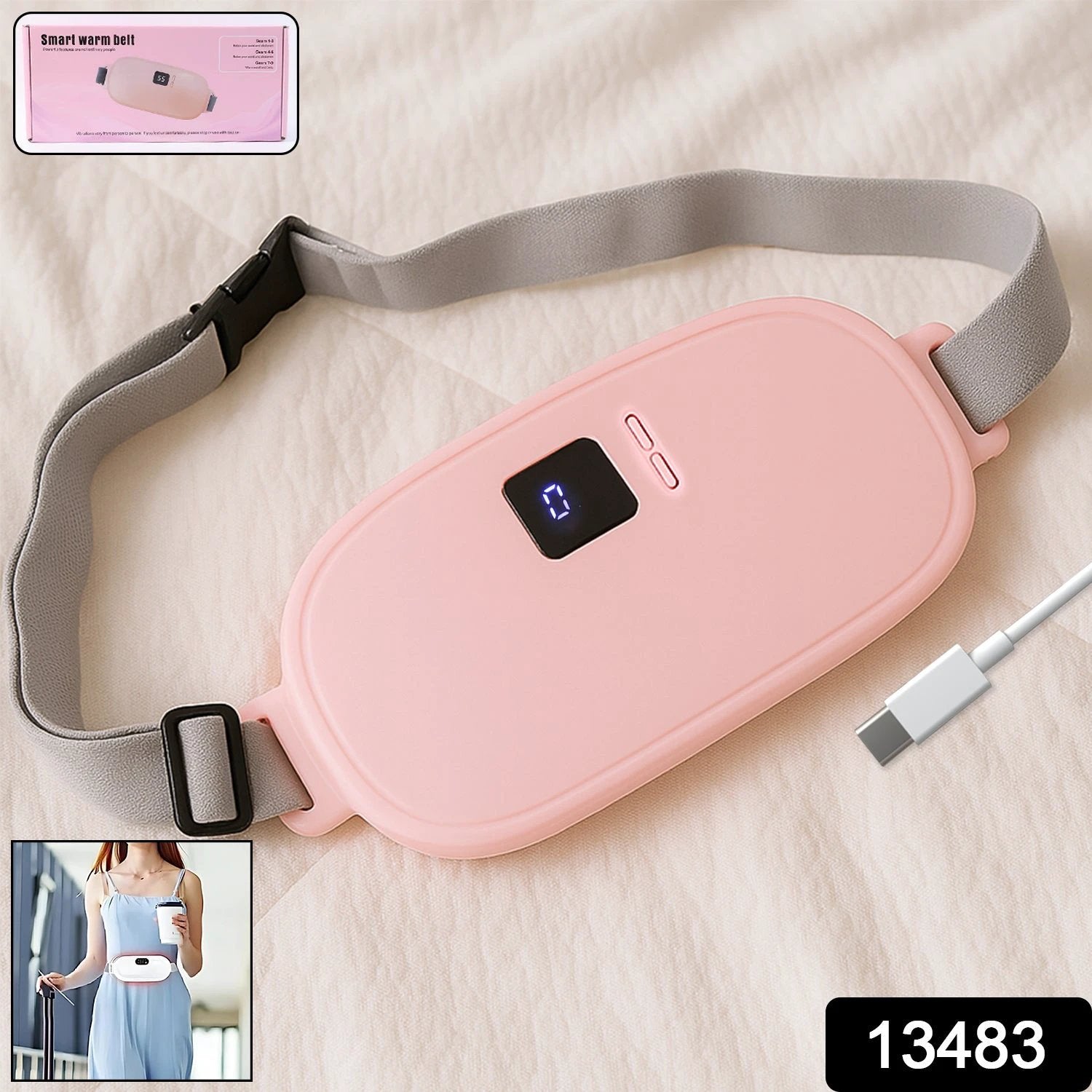 Rechargeable Smart Warm Palace Belt (1 Pc) - 69KART