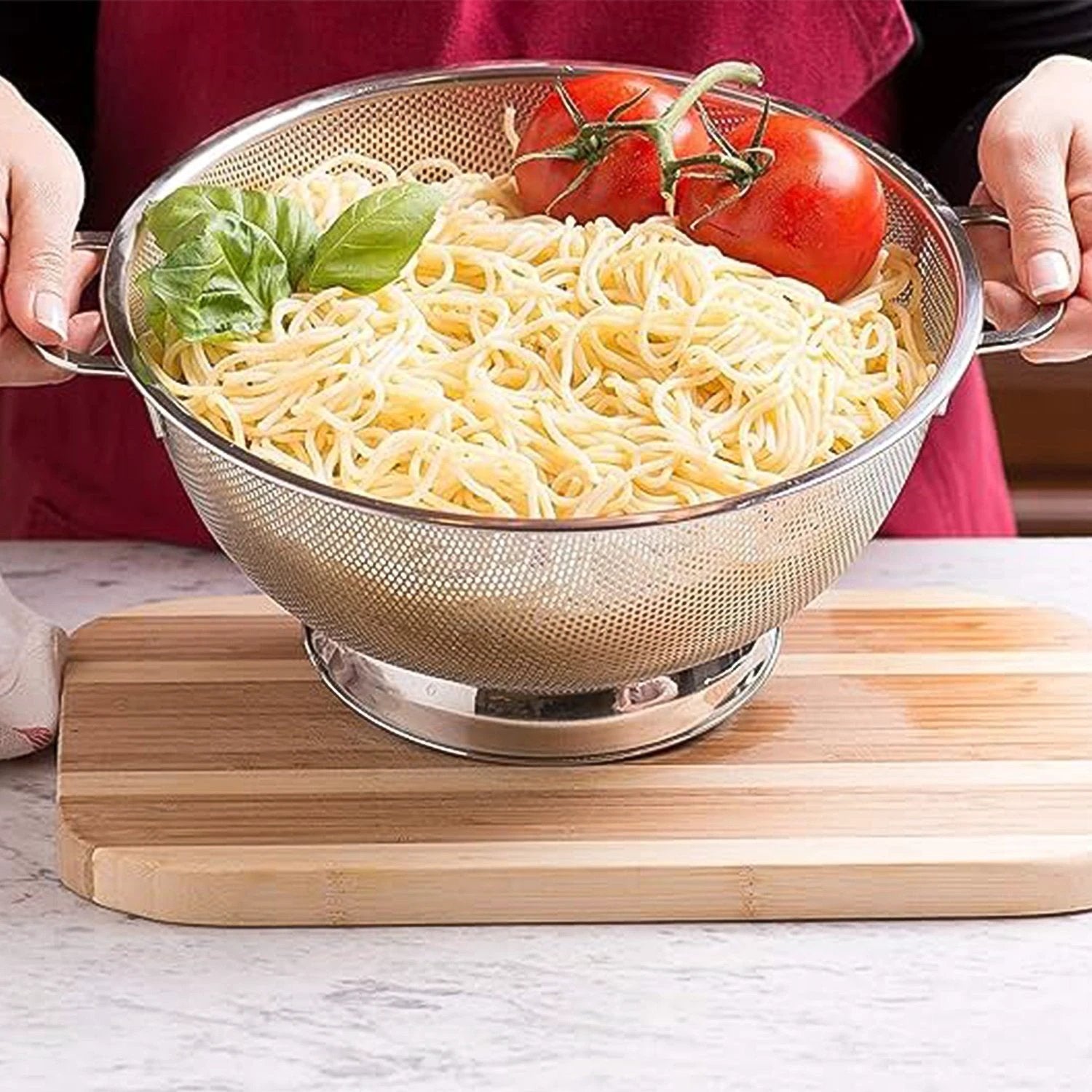 Apex Stainless Steel Mesh Colander by Wukusy