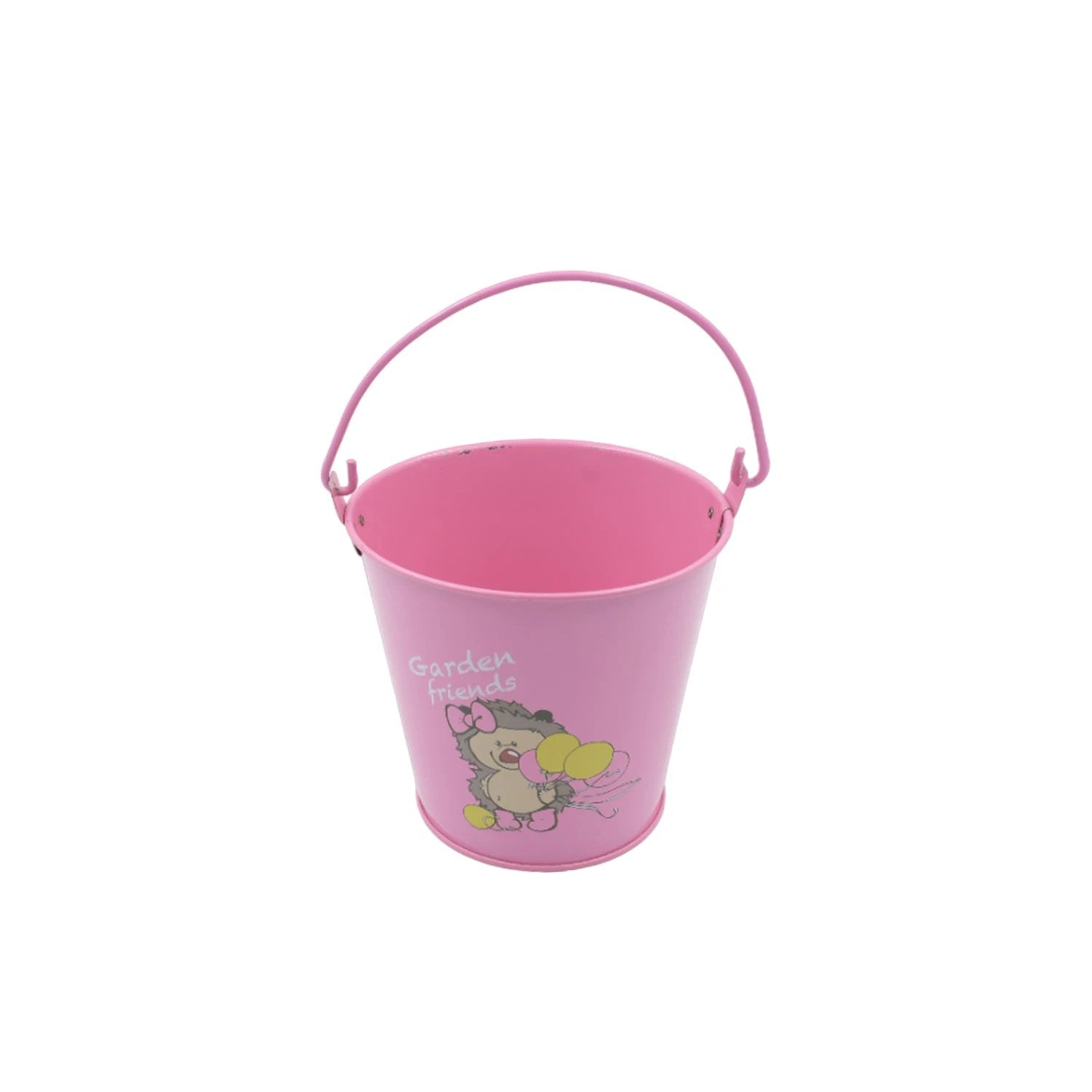 9274 Small Metal Buckets With Handles Bucket Plant Kids Pot Plant Succulents Metal Flower Bucket Metal Candy Bucket Ice Bucket Bucket Metal Succulent Flower Pot Creativity (1 Pc) - 69KART