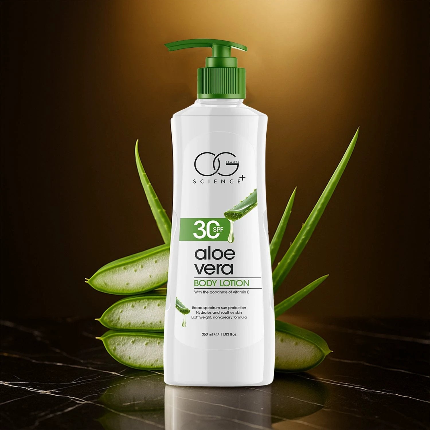Og Beauty Science Aloe Vera Body Lotion (350ml  1 Pc) - 69KART