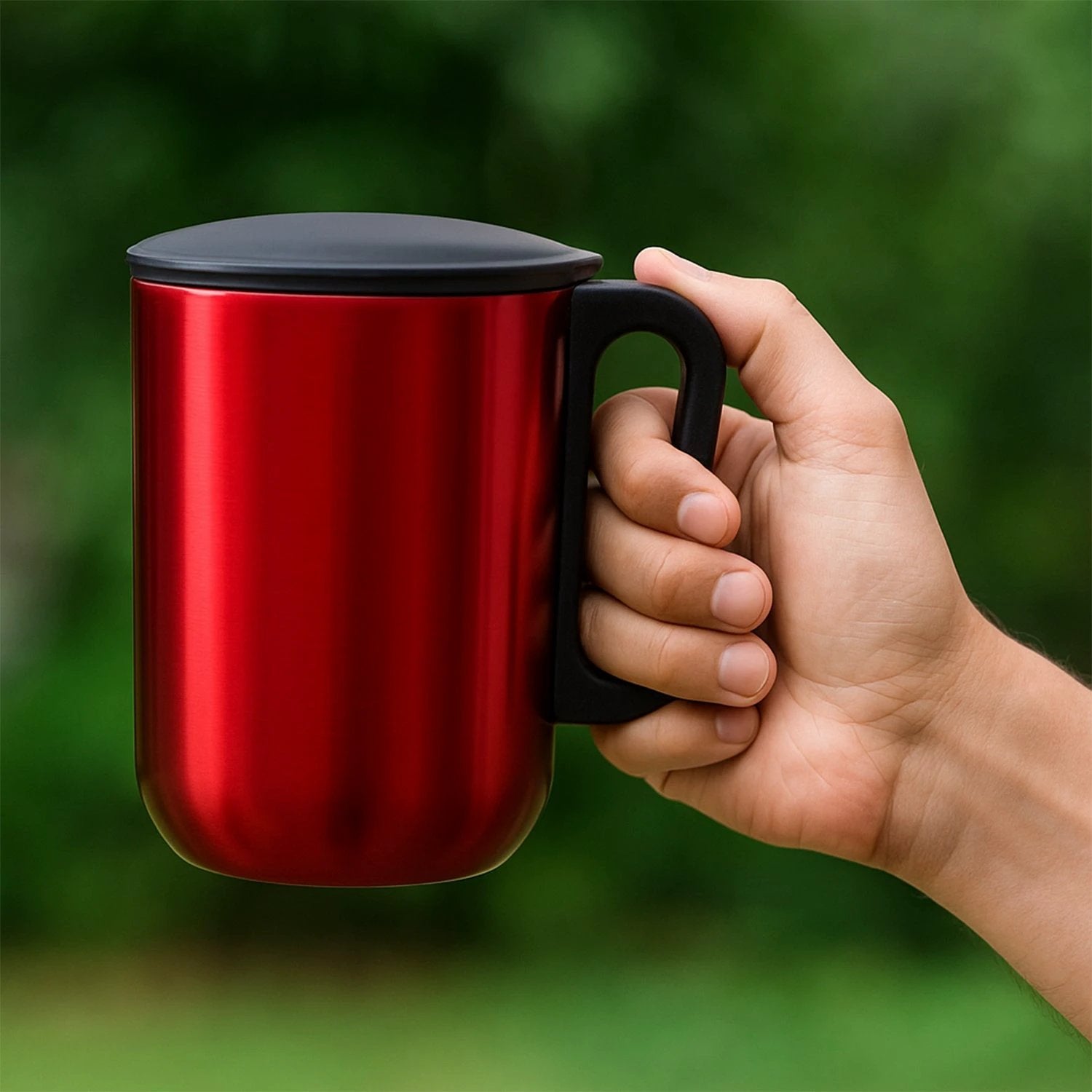 Stainless Steel Metallic Coffee Mug - 300ml by Wukusy
