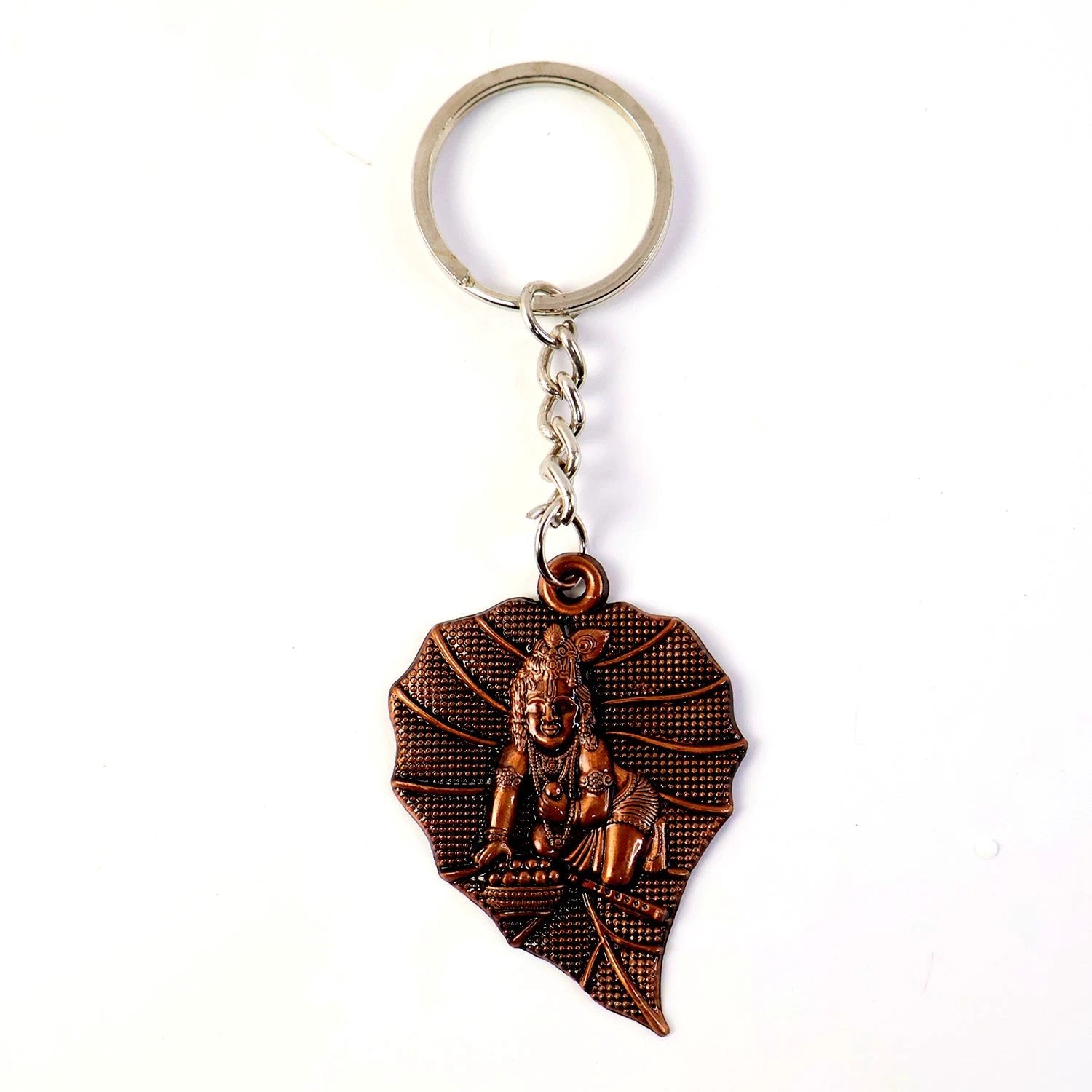 Premium Antique-Finish Metal Keychain by Wukusy
