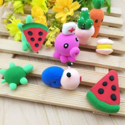 Non-toxic Creative Dough Clay (Pack Of 5 Pcs)