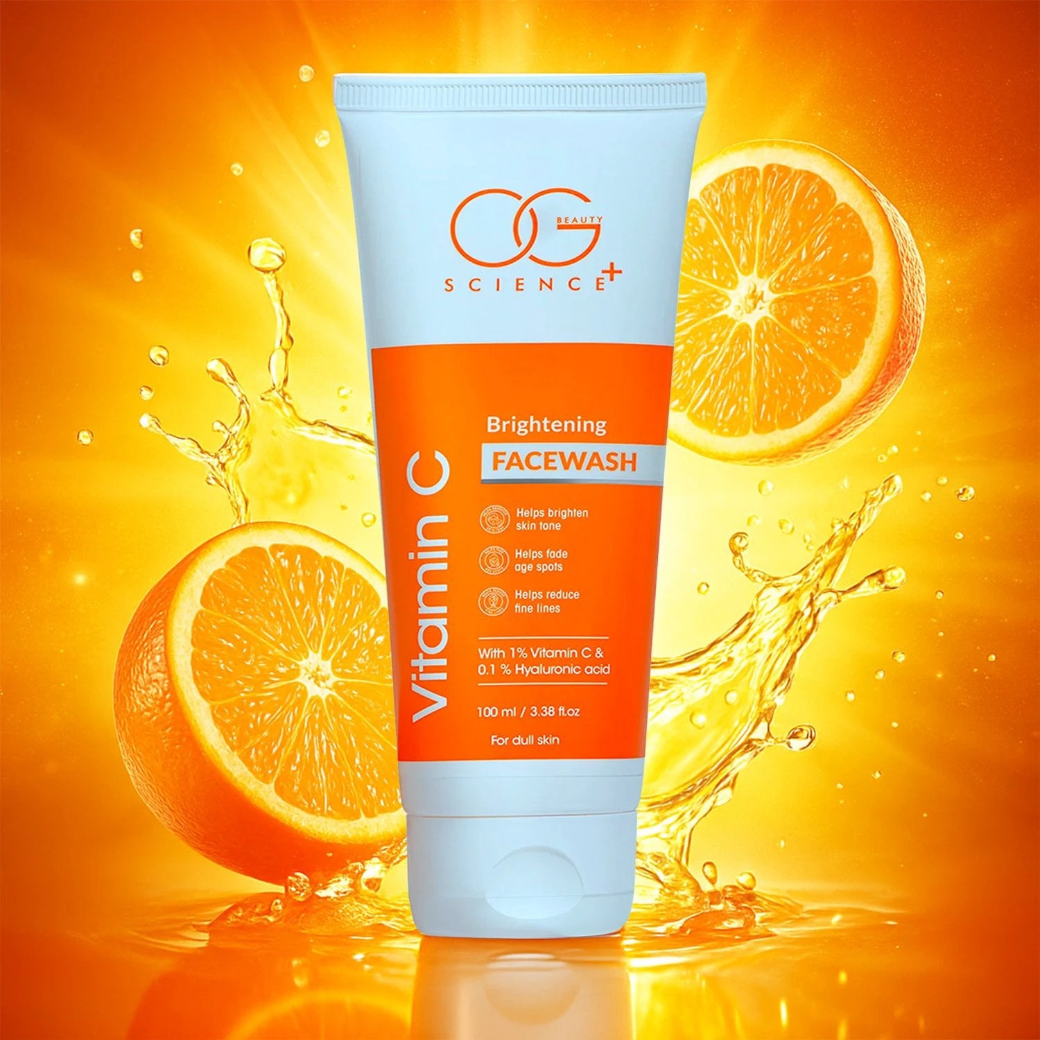 Og Beauty Vitamin C Brightening Facewash - (1 Pc   100ml) - 69KART