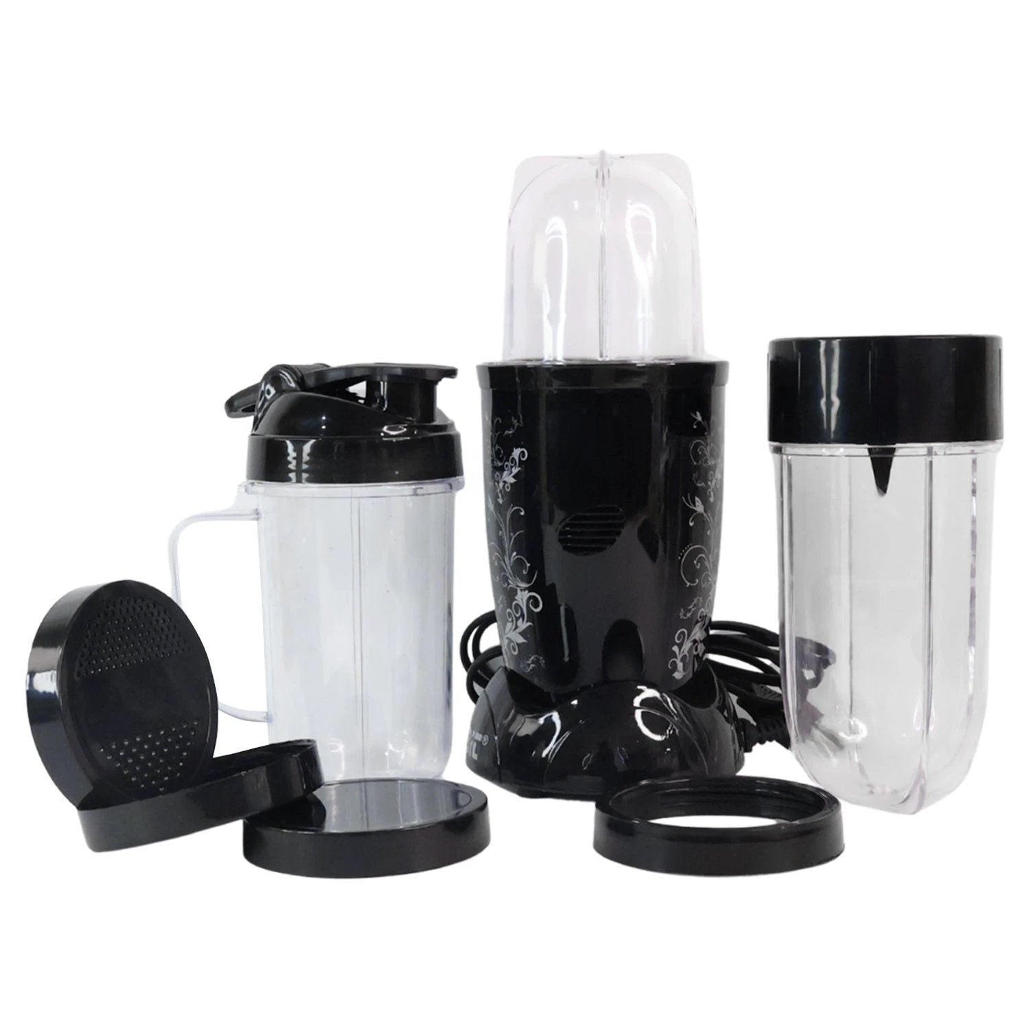 Orbit Bullet Mixer Grinder - 400w With 3 Jars by Wukusy